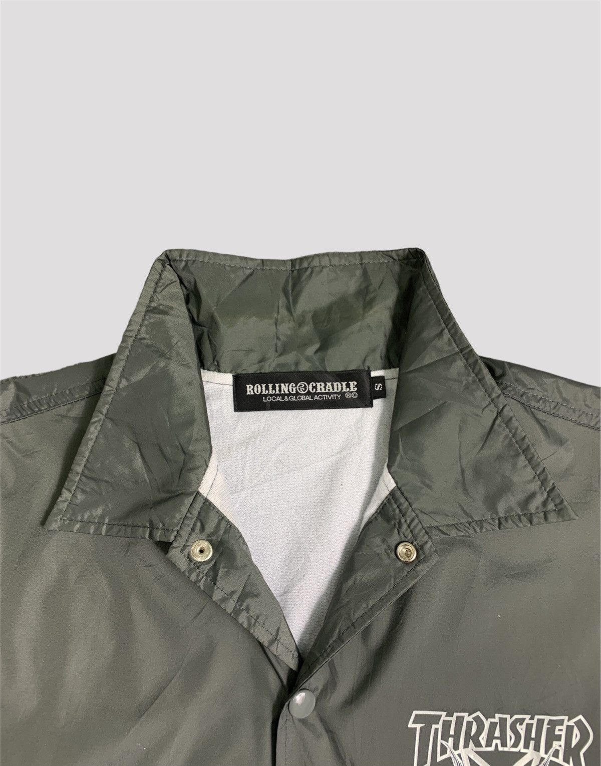 Japanese Brand Rolling Cradle Thrasher Magazine Skate Style Jacket Size US L / EU 52-54 / 3 - 8 Thumbnail
