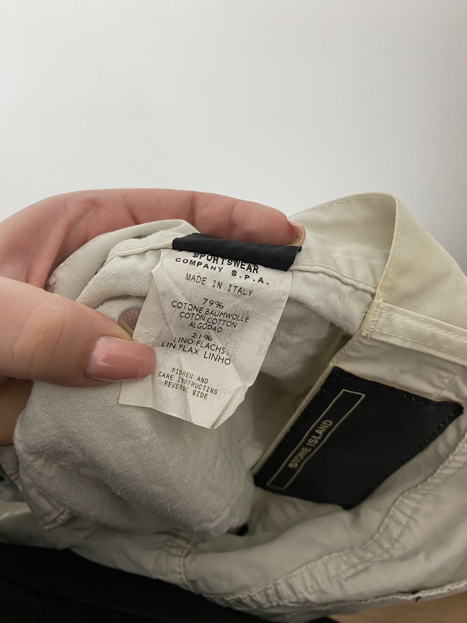 Stone Island Stone Island Denims small logo pants casual Size US 36 / EU 52 - 7 Thumbnail