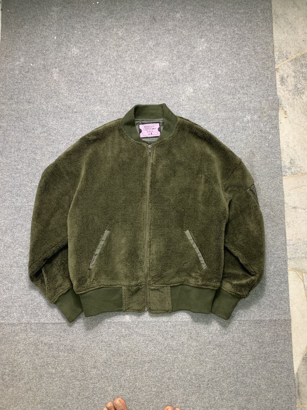 Japanese Brand Vintage Repipi Fleece Bomber Jacket Size US L / EU 52-54 / 3 - 11 Thumbnail