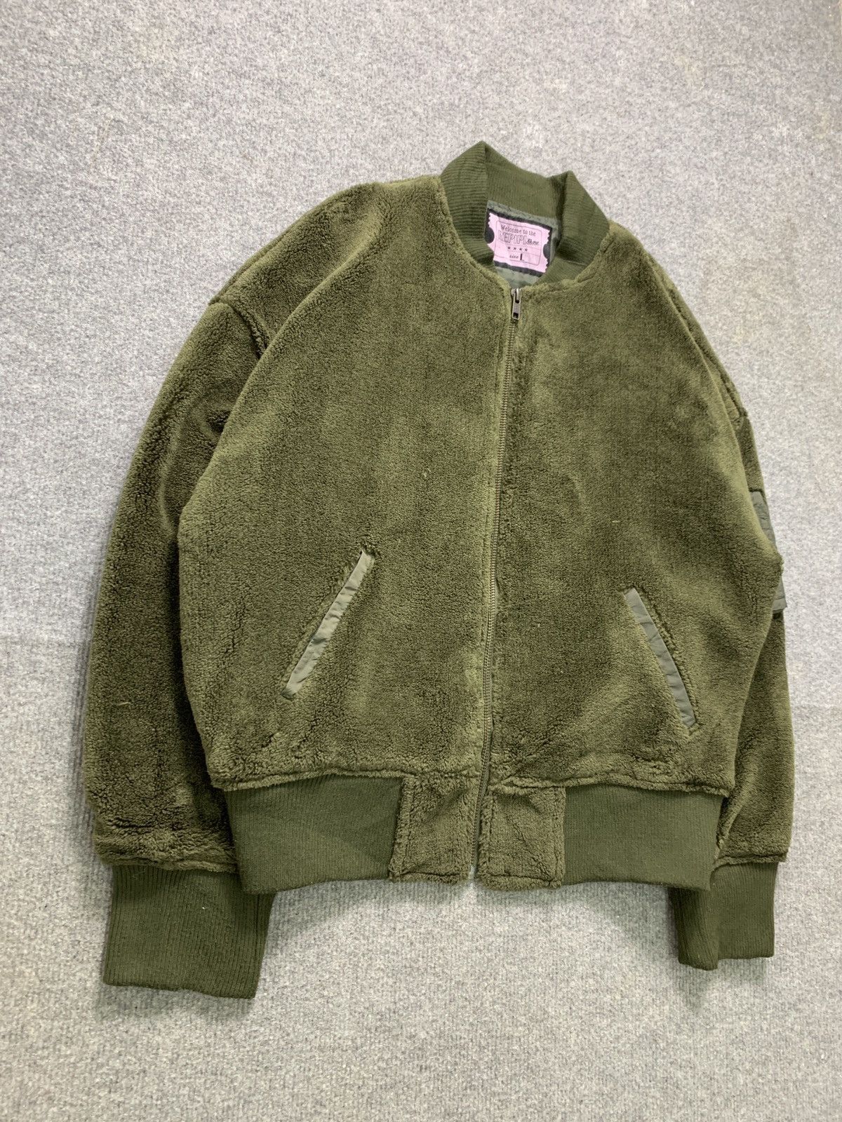 Japanese Brand Vintage Repipi Fleece Bomber Jacket Size US L / EU 52-54 / 3 - 3 Thumbnail