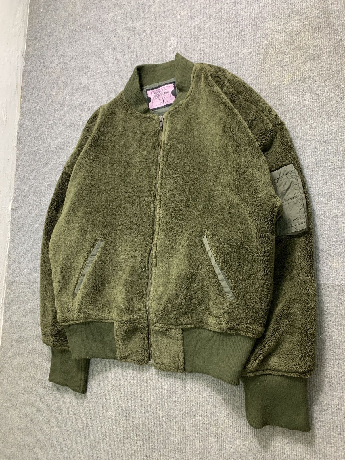 Japanese Brand Vintage Repipi Fleece Bomber Jacket Size US L / EU 52-54 / 3 - 2 Thumbnail