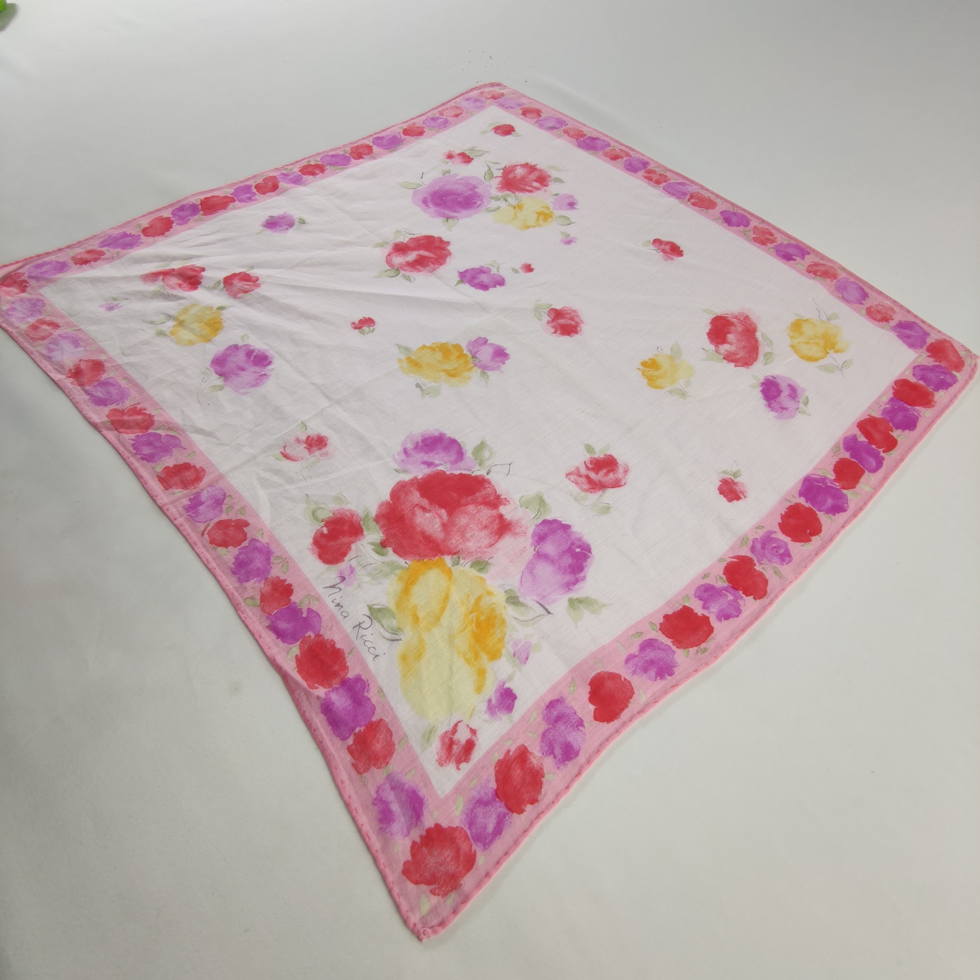 Nina Ricci Nina Ricci Handkerchief/Neckerchief/Bandana HC110 Size ONE SIZE - 3 Thumbnail