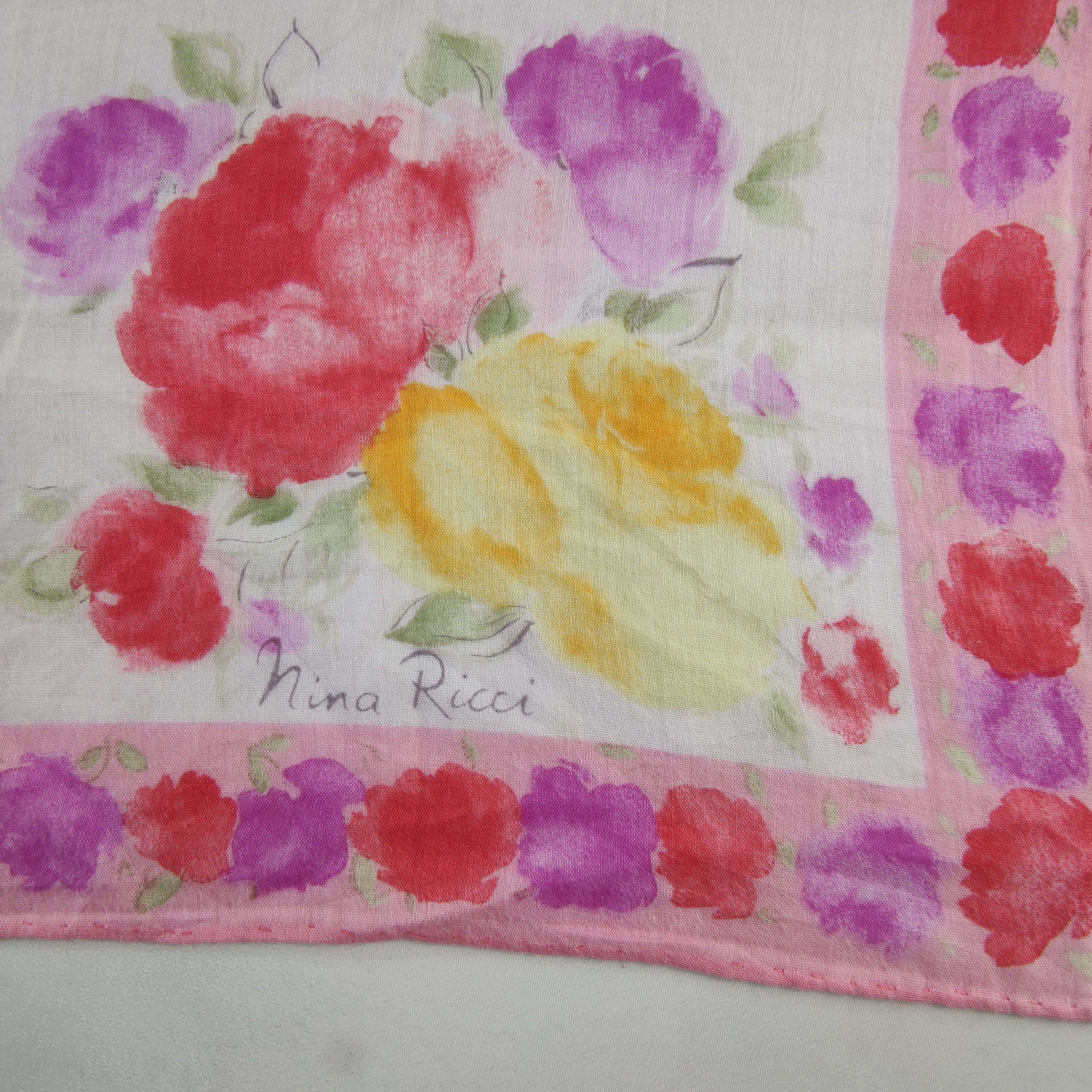 Nina Ricci Nina Ricci Handkerchief/Neckerchief/Bandana HC110 Size ONE SIZE - 4 Thumbnail
