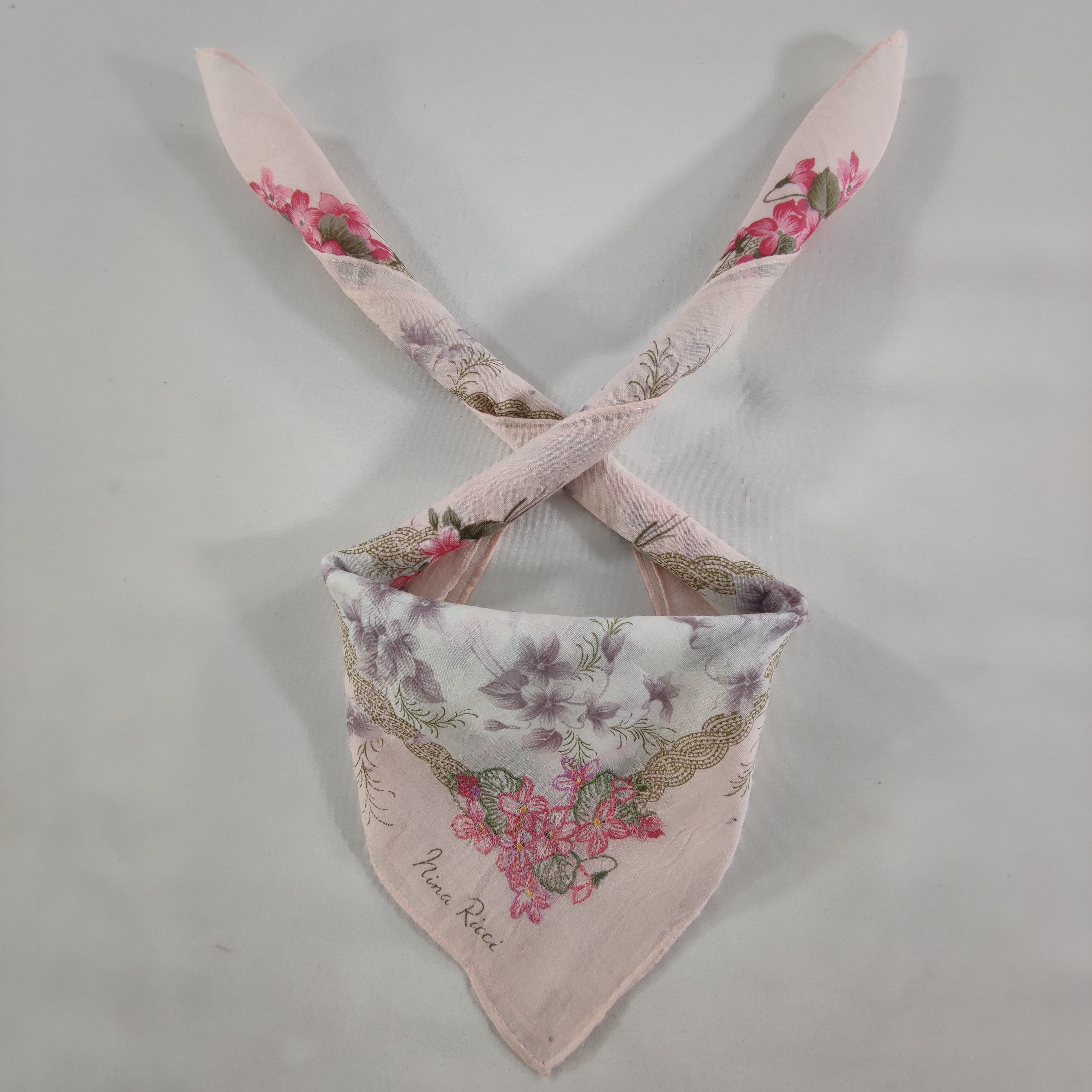 Nina Ricci Nina Ricci Handkerchief/Neckerchief/Bandana HC195 Size ONE SIZE - 1 Thumbnail