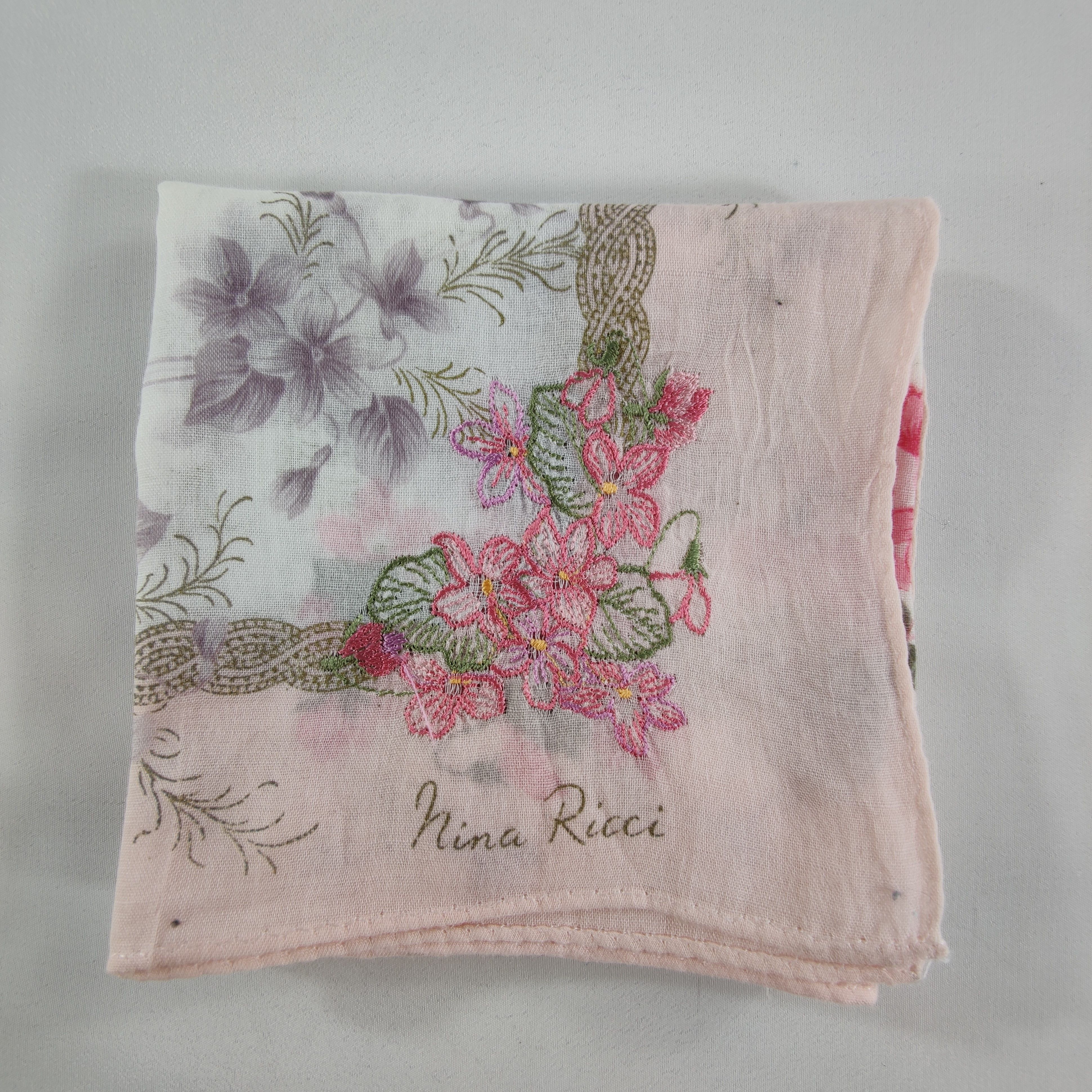 Nina Ricci Nina Ricci Handkerchief/Neckerchief/Bandana HC195 Size ONE SIZE - 4 Thumbnail