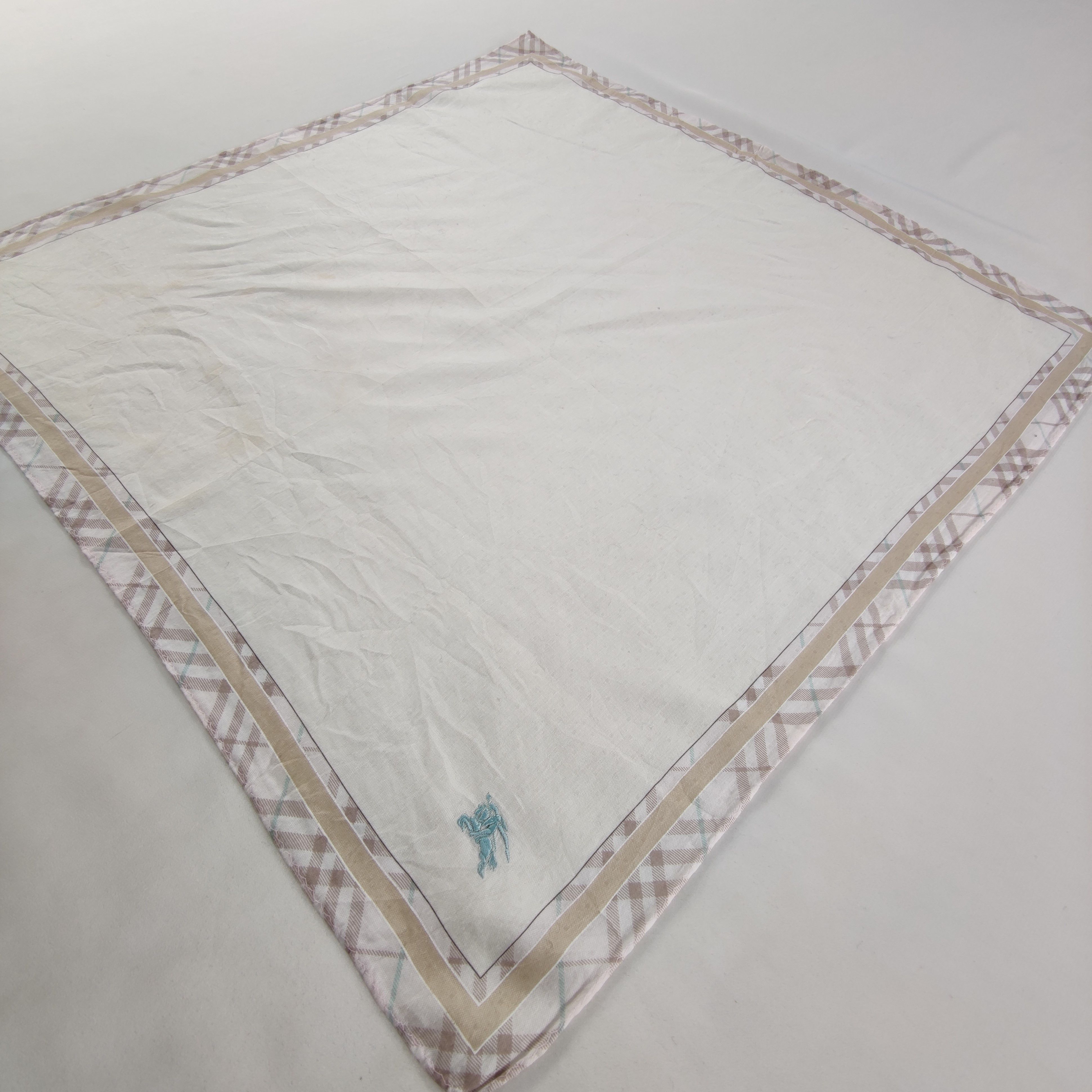 Burberry × Vintage Burberry Handkerchief/Neckerchief/Bandana HC270 Size ONE SIZE - 3 Thumbnail