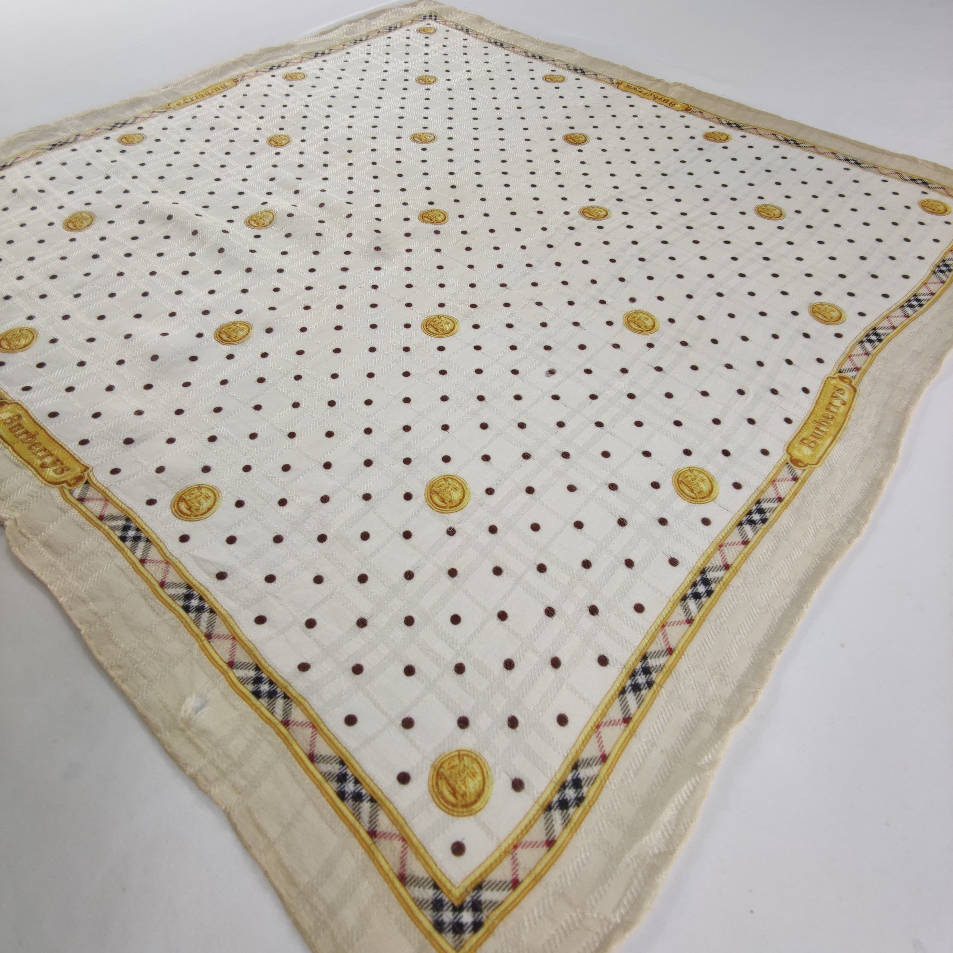 Burberry × Vintage Burberry Handkerchief/Neckerchief/Bandana Size ONE SIZE - 2 Thumbnail
