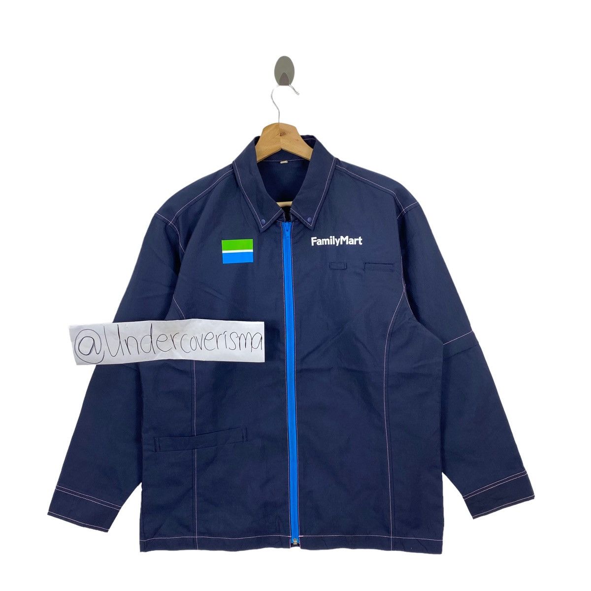 Vintage FAMILY MART Supermarket Convenience Store Staff Long Sleeve Size US M / EU 48-50 / 2 - 1 Thumbnail