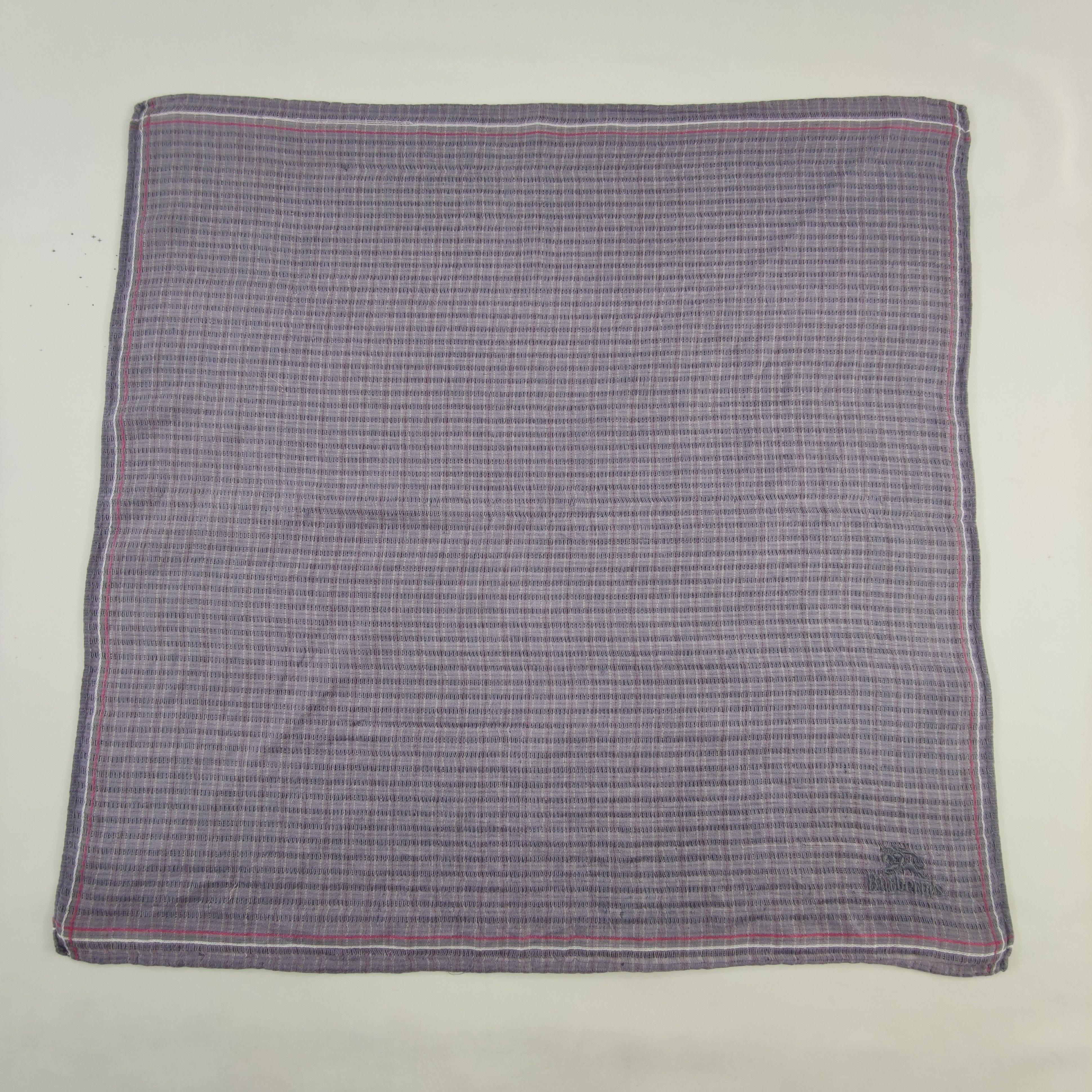 Burberry × Vintage Burberry Handkerchief / Neckerchief / Bandana HC040 Size ONE SIZE - 2 Thumbnail