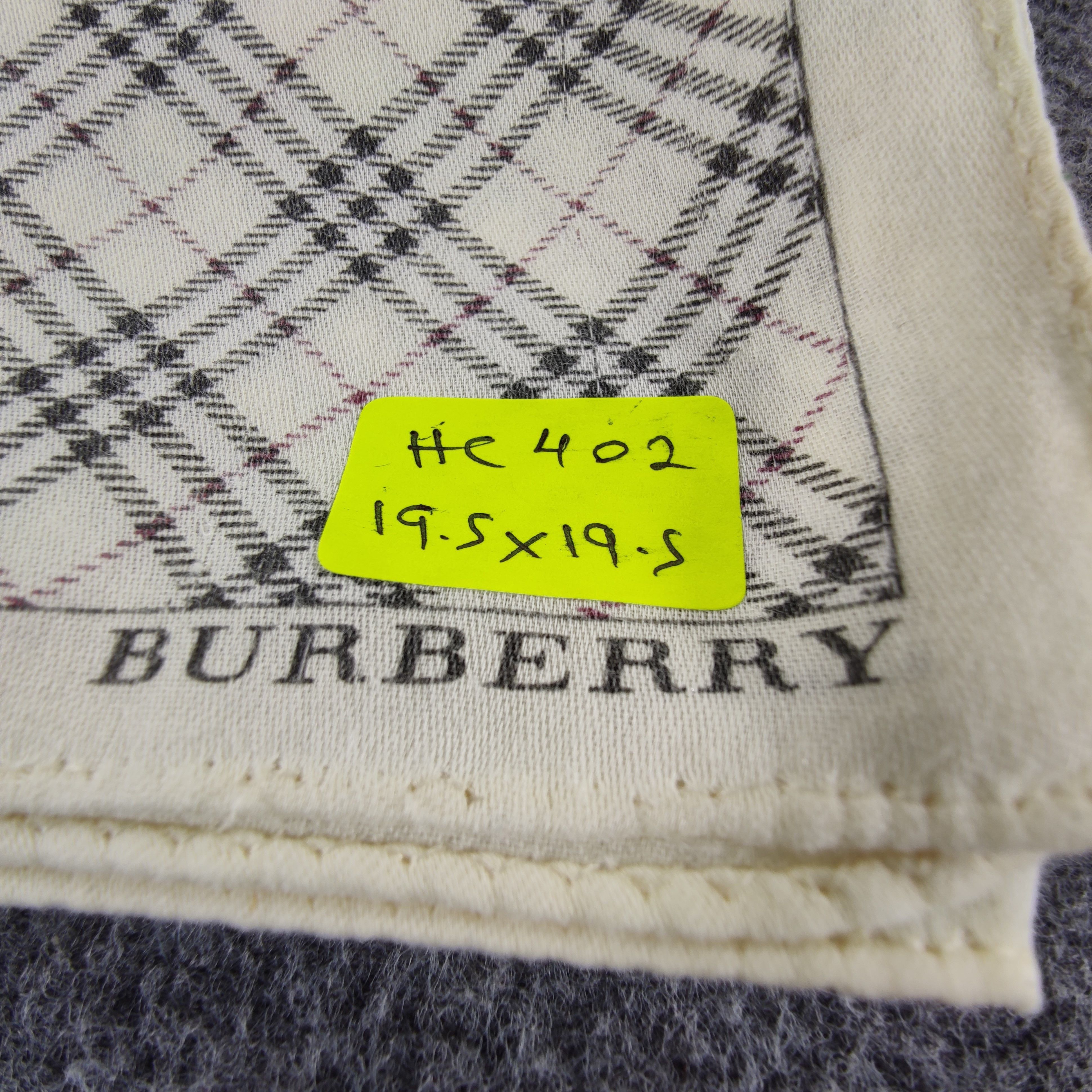 Burberry × Vintage Burberry Handkerchief / Neckerchief / Bandana HC402 Size ONE SIZE - 6 Thumbnail