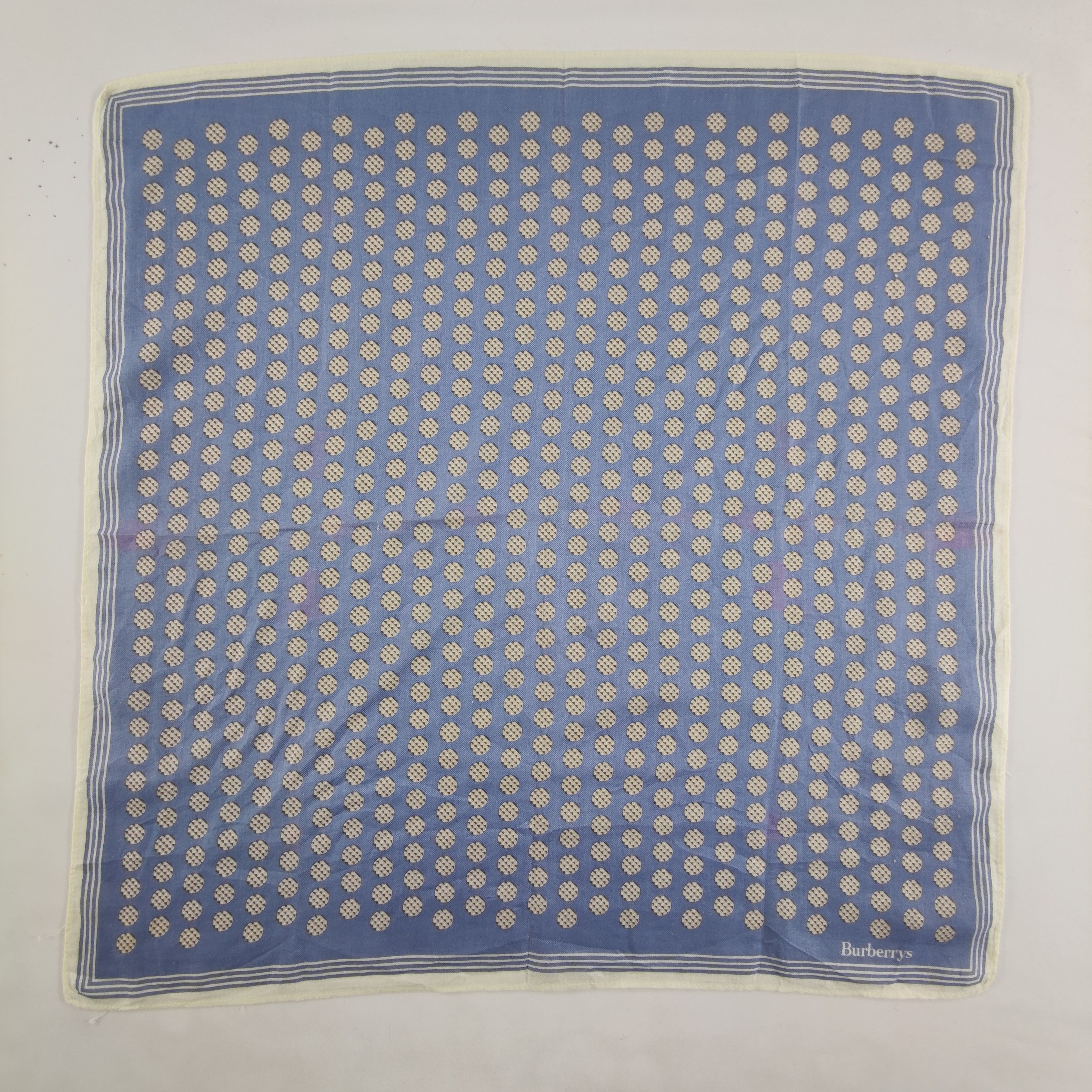 Burberry × Vintage Burberry Handkerchief / Neckerchief / Bandana HC125 Size ONE SIZE - 2 Thumbnail
