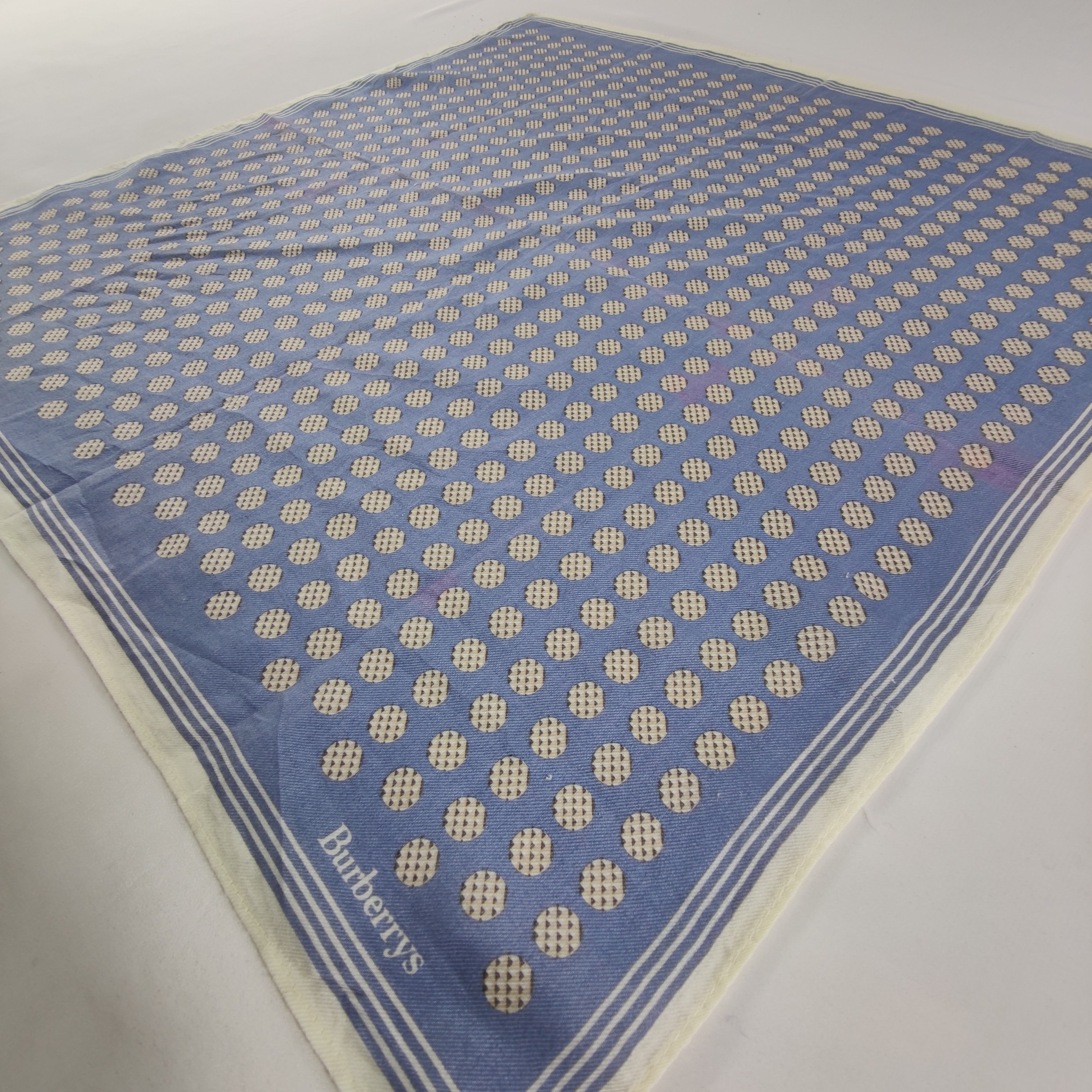 Burberry × Vintage Burberry Handkerchief / Neckerchief / Bandana HC125 Size ONE SIZE - 3 Thumbnail