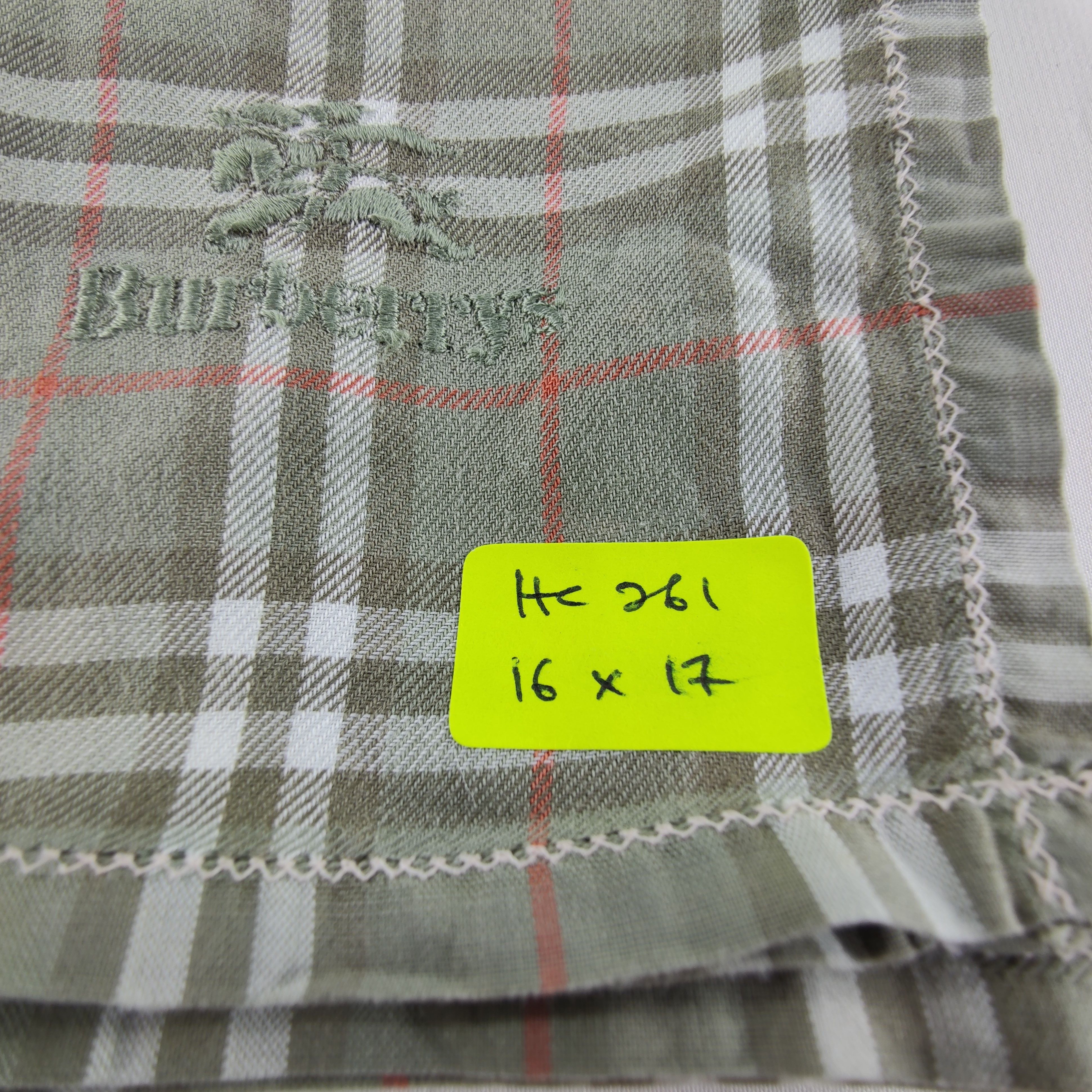 Burberry × Vintage Burberry Handkerchief / Neckerchief / Bandana HC261 Size ONE SIZE - 5 Thumbnail