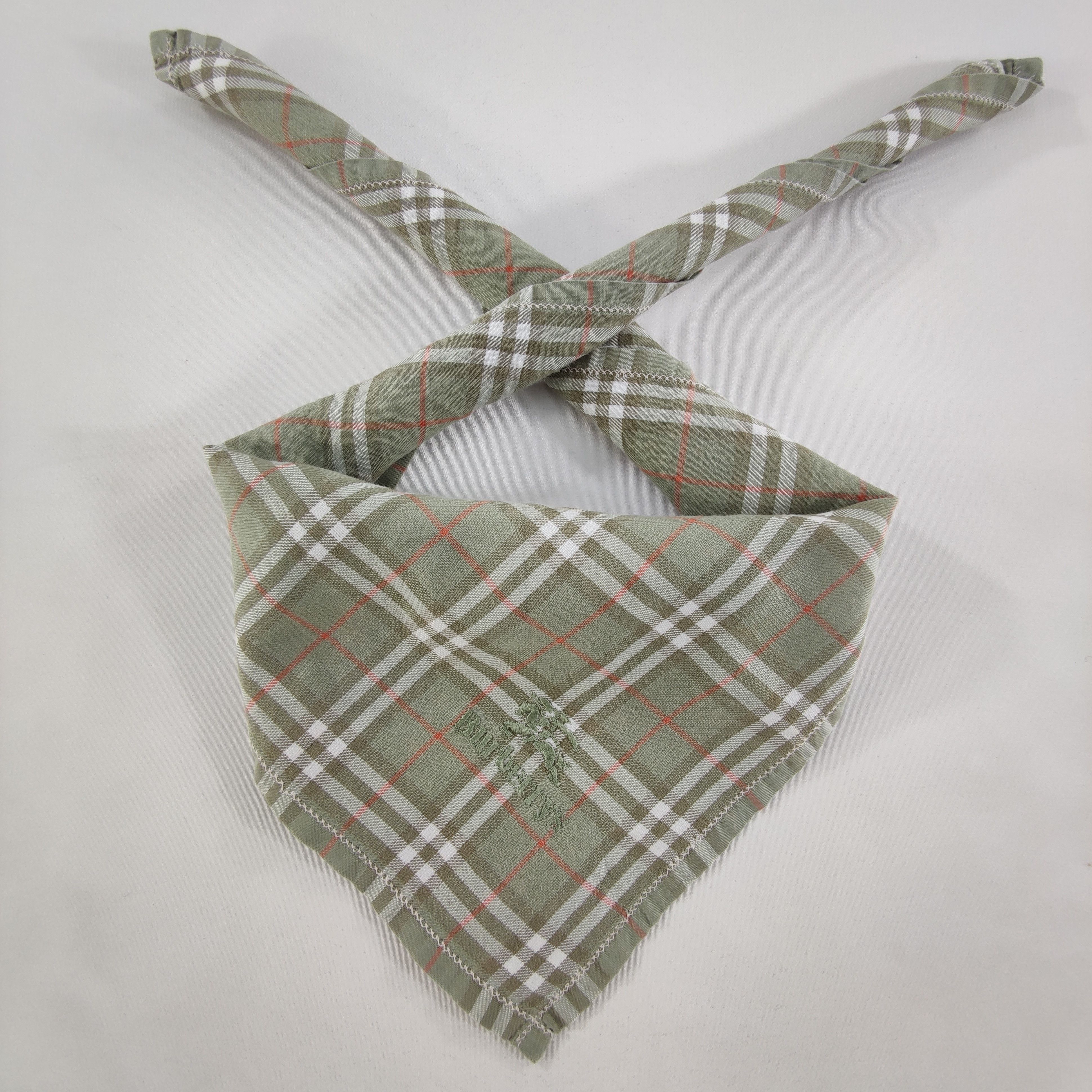 Burberry × Vintage Burberry Handkerchief / Neckerchief / Bandana HC261 Size ONE SIZE - 1 Thumbnail