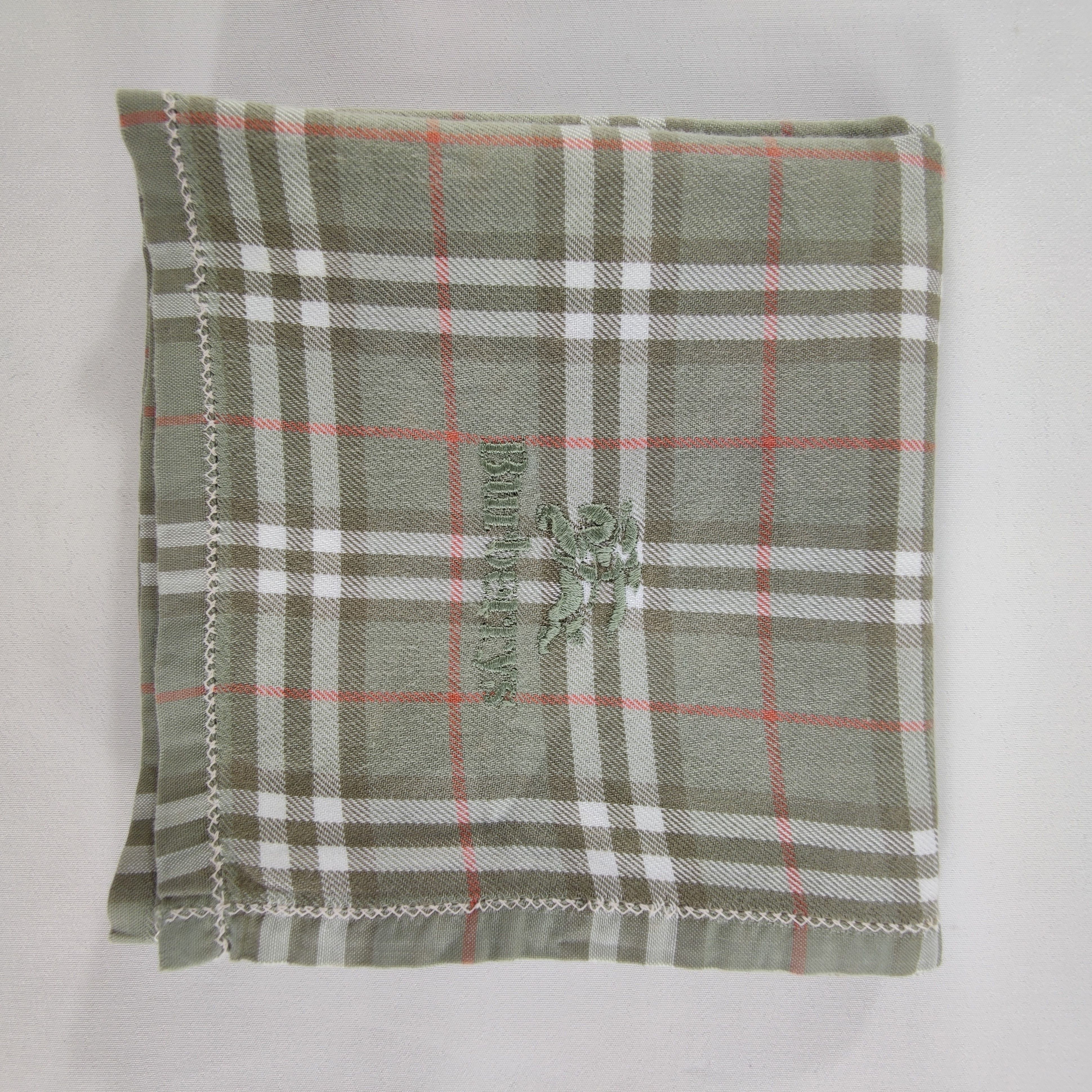 Burberry × Vintage Burberry Handkerchief / Neckerchief / Bandana HC261 Size ONE SIZE - 4 Thumbnail