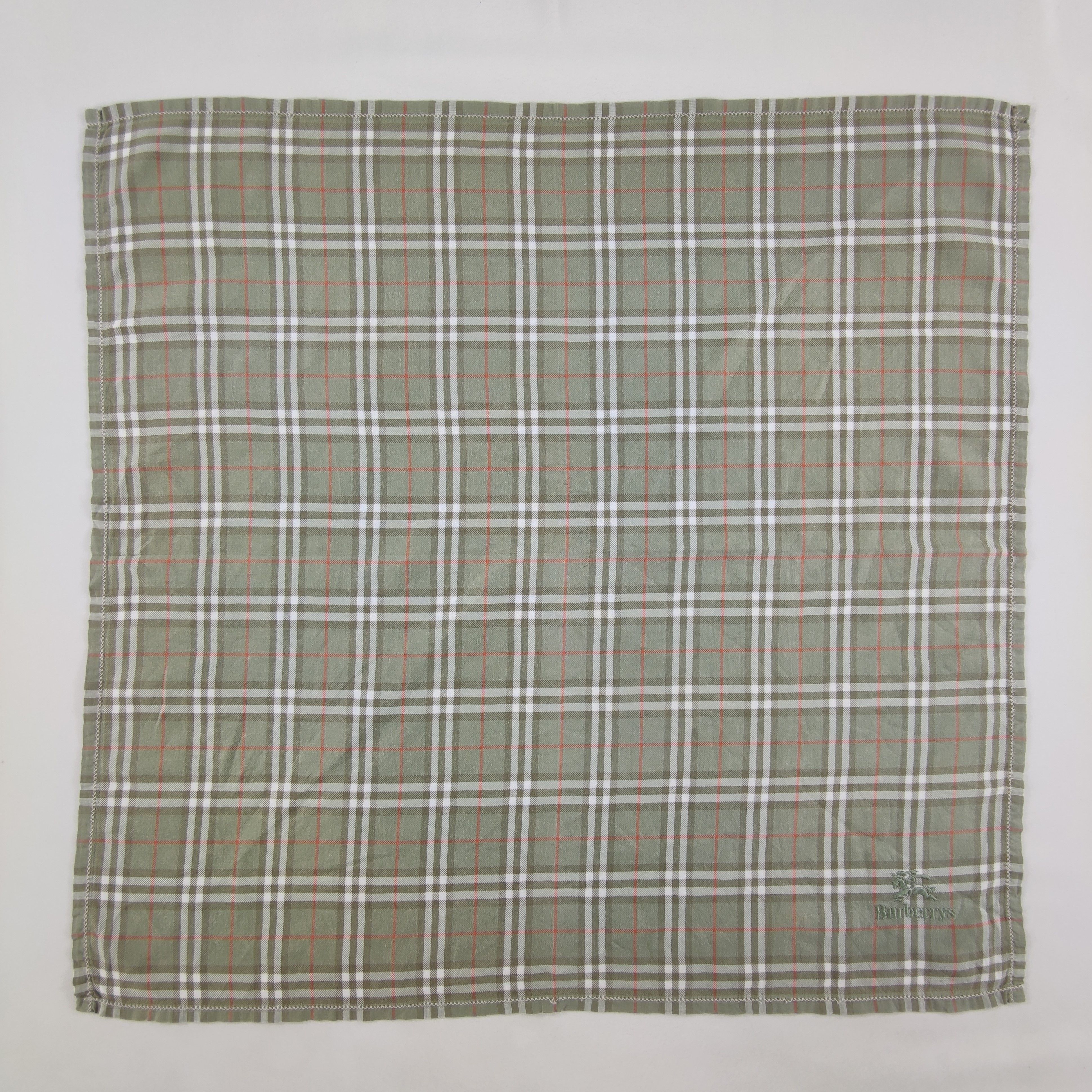 Burberry × Vintage Burberry Handkerchief / Neckerchief / Bandana HC261 Size ONE SIZE - 2 Thumbnail