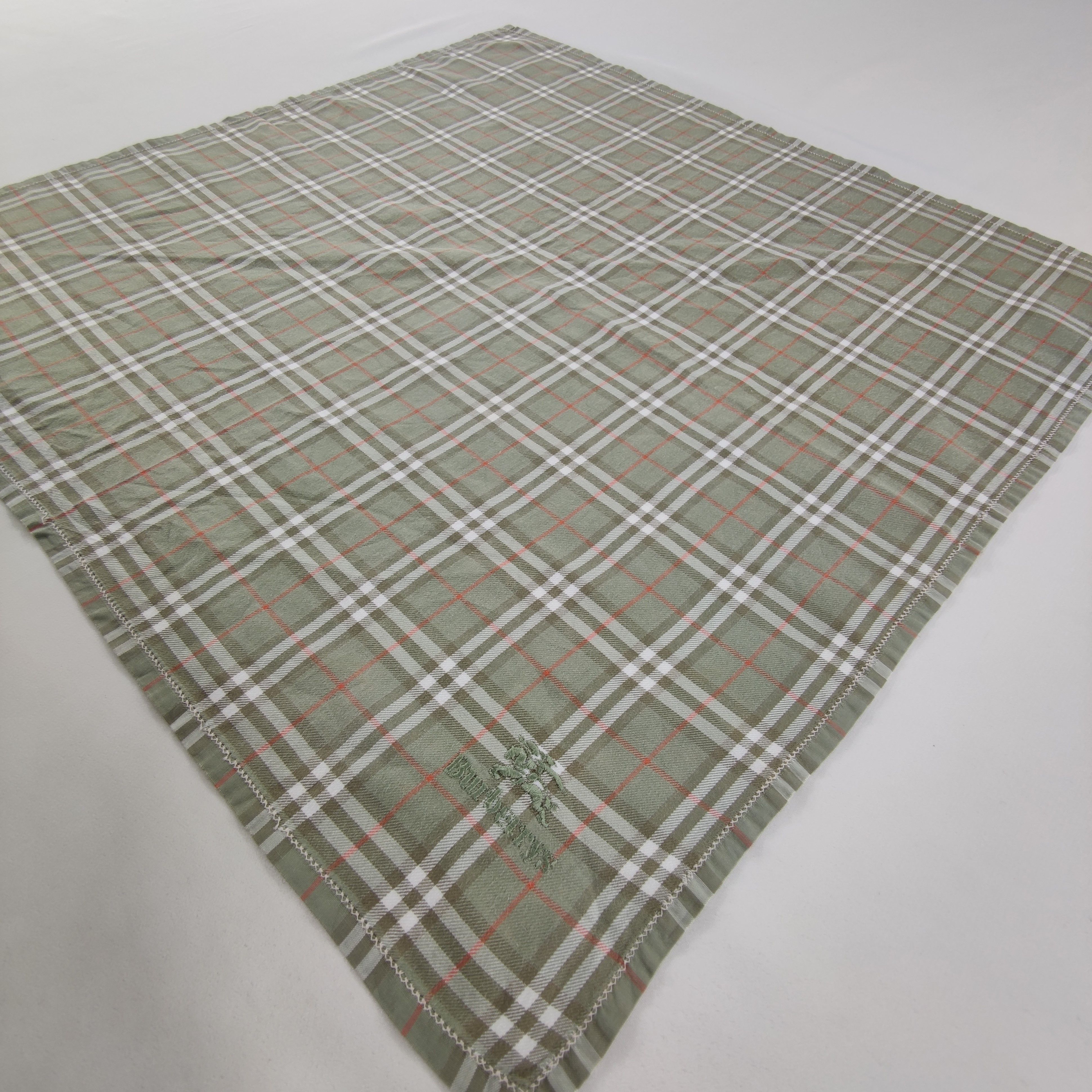 Burberry × Vintage Burberry Handkerchief / Neckerchief / Bandana HC261 Size ONE SIZE - 3 Thumbnail