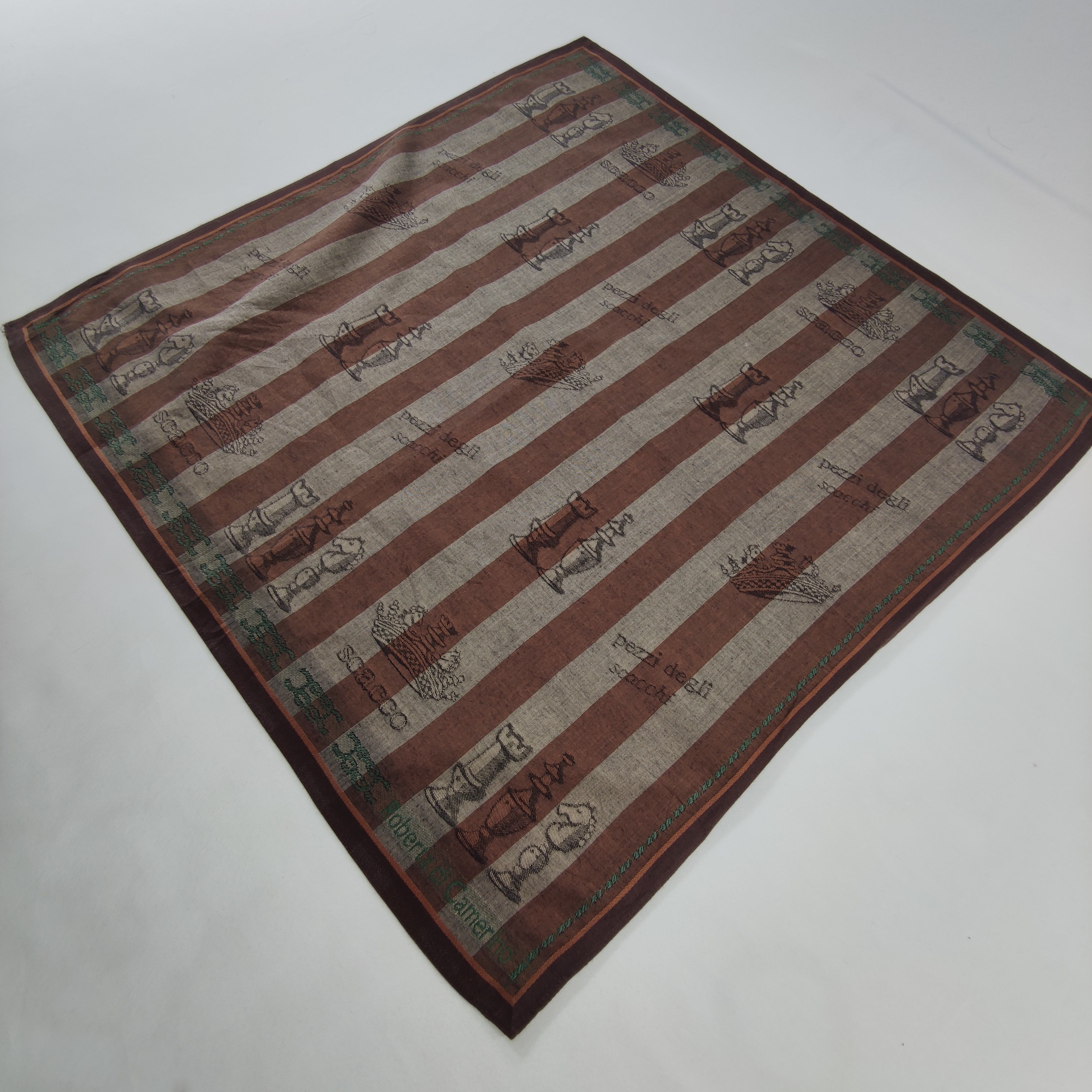 Roberta di Camerino × Vintage Roberta Di Camerino Handkerchief Neckerchief Bandana Size ONE SIZE - 3 Thumbnail