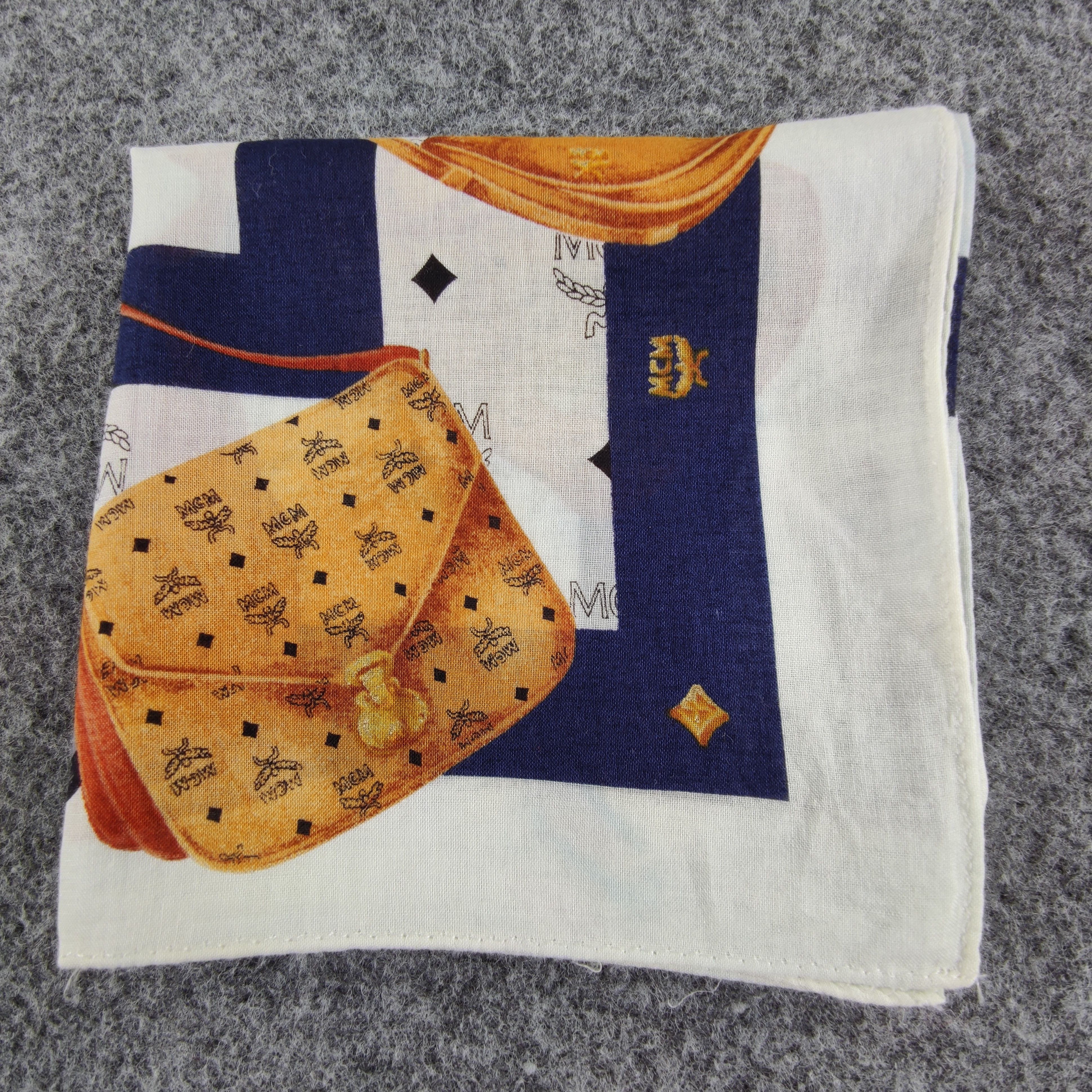 MCM × Vintage MCM Handkerchief/Neckerchief/Bandana HC418 Size ONE SIZE - 5 Thumbnail