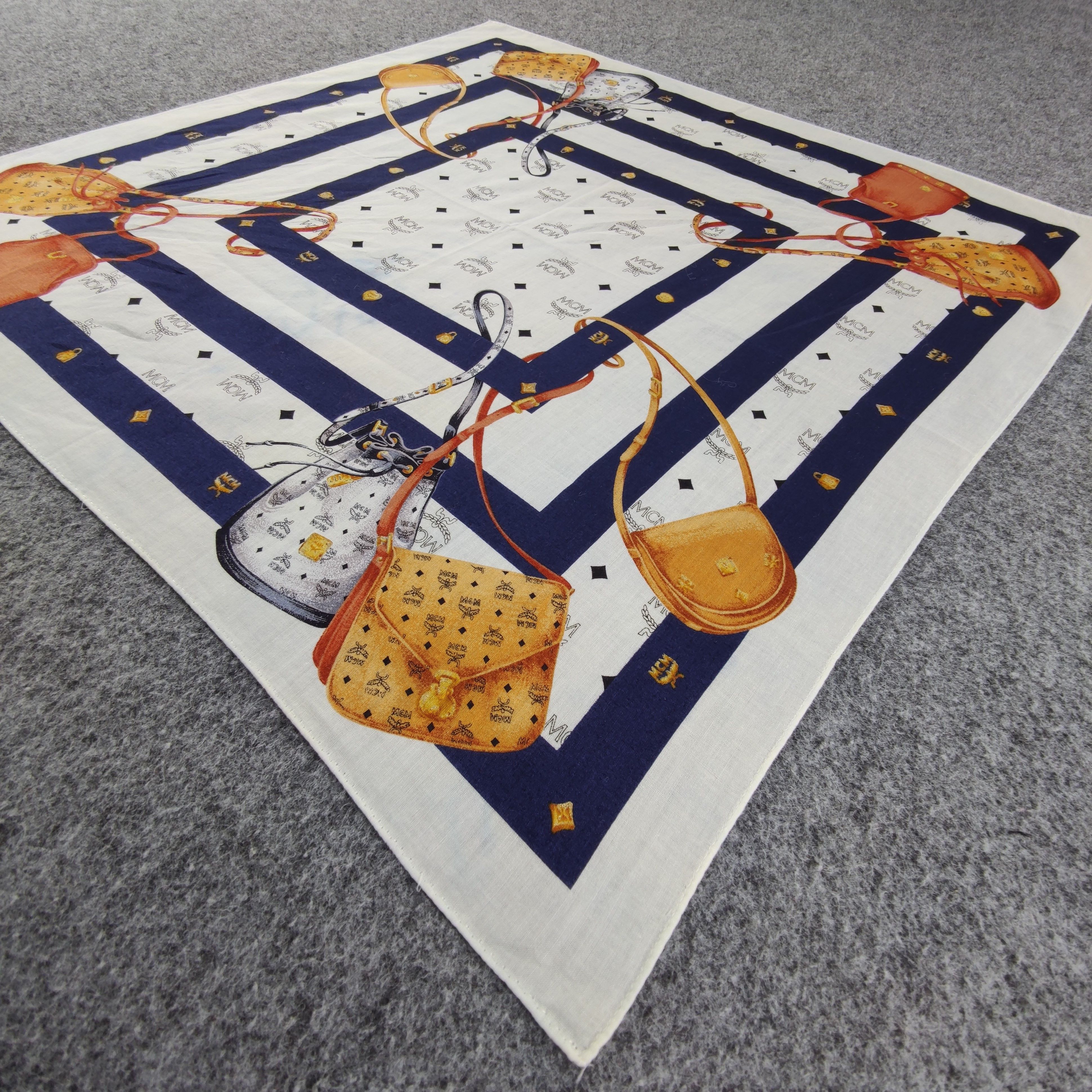MCM × Vintage MCM Handkerchief/Neckerchief/Bandana HC418 Size ONE SIZE - 3 Thumbnail