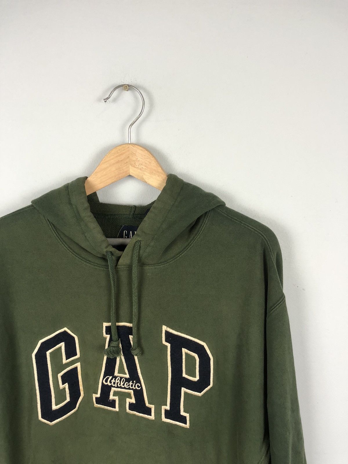 Gap × Vintage 1990s GAP Athlite Sweater Hoodies Size US L / EU 52-54 / 3 - 2 Thumbnail