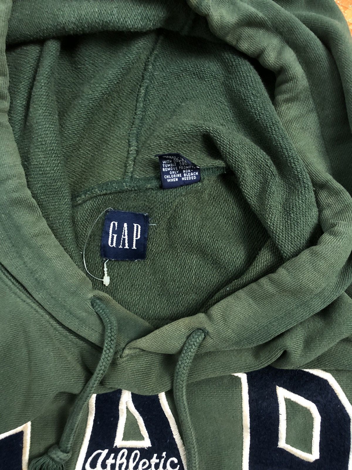 Gap × Vintage 1990s GAP Athlite Sweater Hoodies Size US L / EU 52-54 / 3 - 9 Thumbnail
