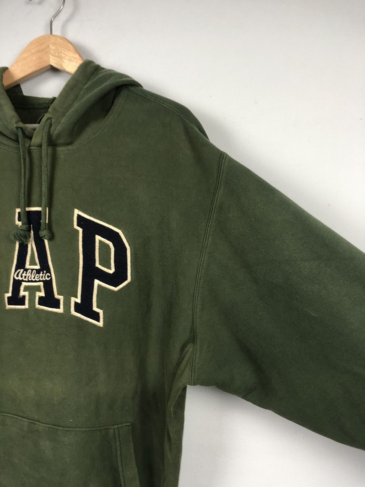 Gap × Vintage 1990s GAP Athlite Sweater Hoodies Size US L / EU 52-54 / 3 - 4 Thumbnail