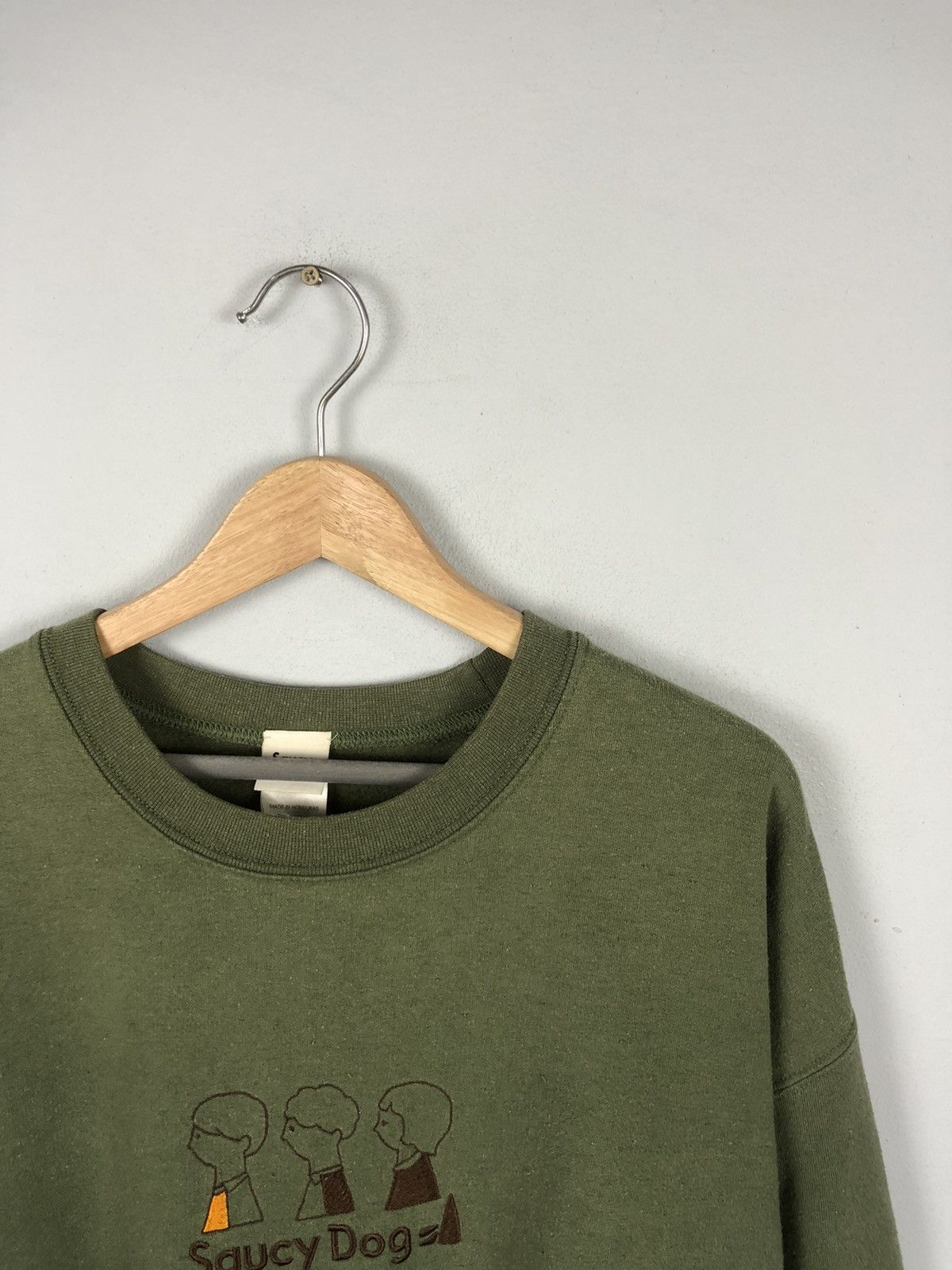 Other × Vintage Vintage Soucy Dogs Pull Over Sweatshirt Size US L / EU 52-54 / 3 - 2 Thumbnail