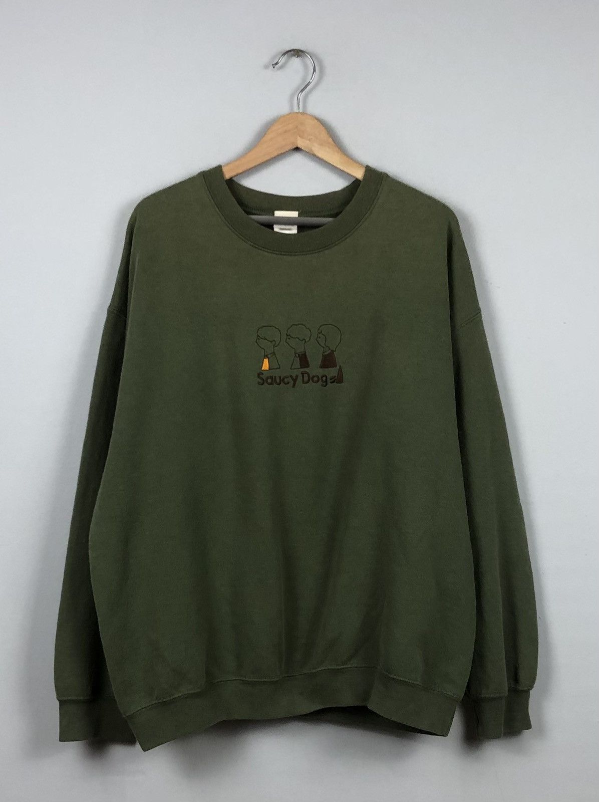 Other × Vintage Vintage Soucy Dogs Pull Over Sweatshirt Size US L / EU 52-54 / 3 - 1 Thumbnail