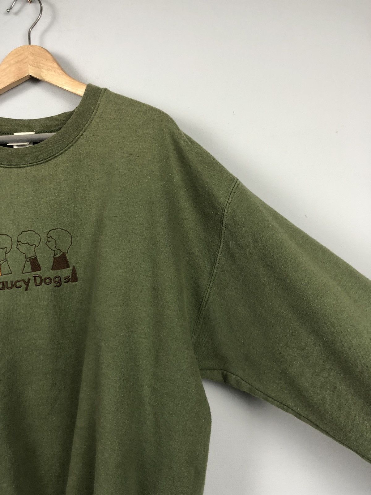 Other × Vintage Vintage Soucy Dogs Pull Over Sweatshirt Size US L / EU 52-54 / 3 - 4 Thumbnail
