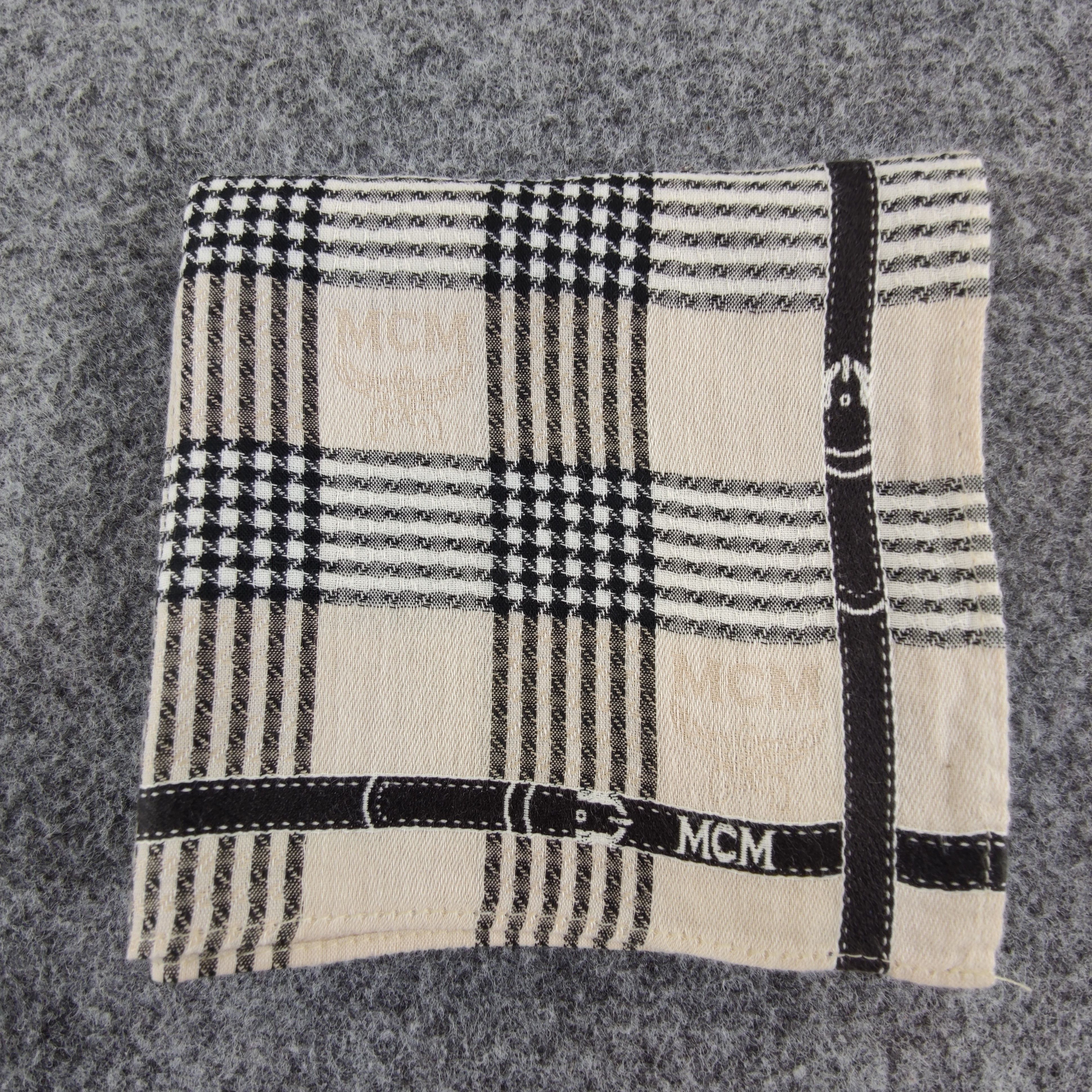 MCM × Vintage MCM Handkerchief/Neckerchief/Bandana HC419 Size ONE SIZE - 4 Thumbnail