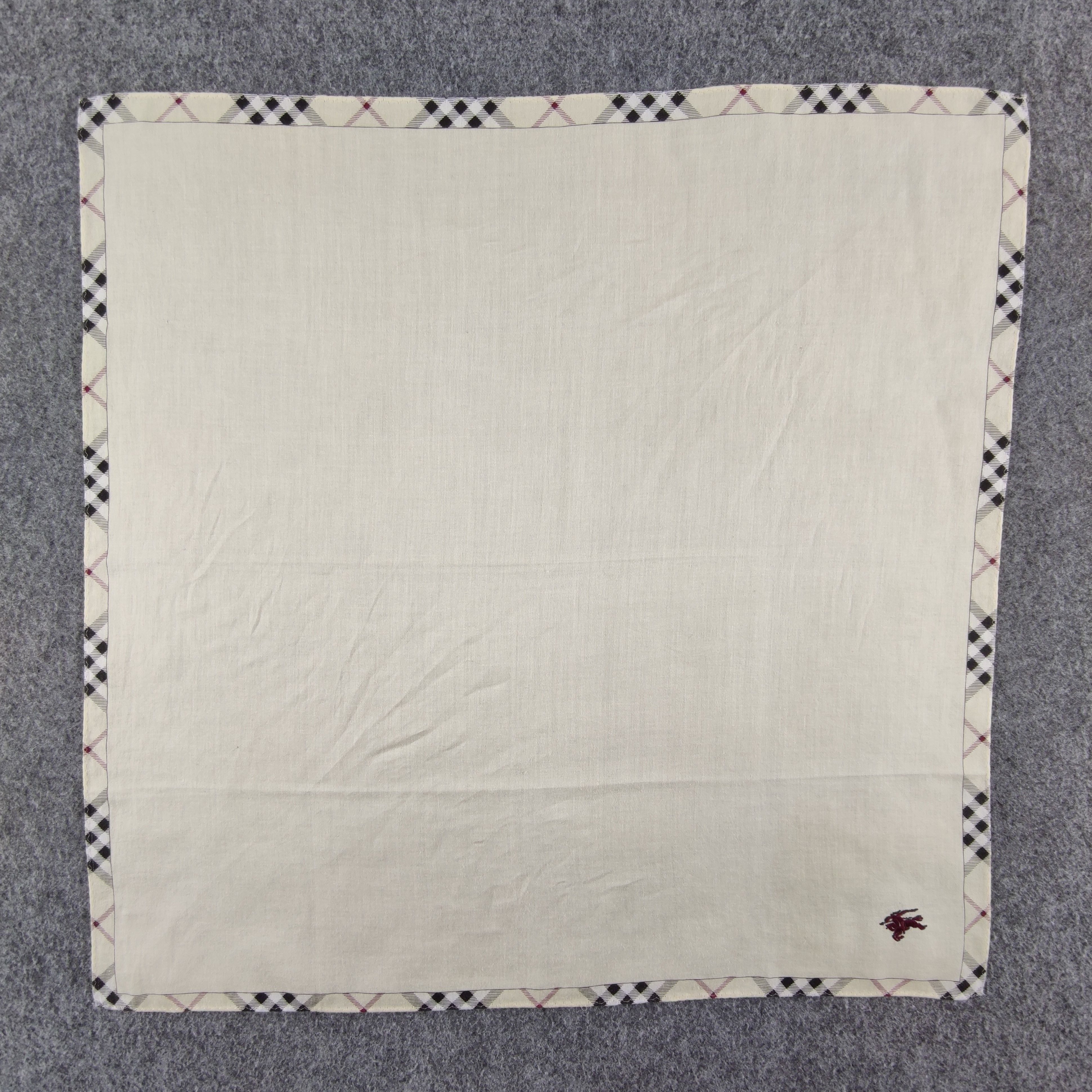 Burberry × Vintage Burberry Handkerchief/Neckerchief/Bandana HC401 Size ONE SIZE - 2 Thumbnail