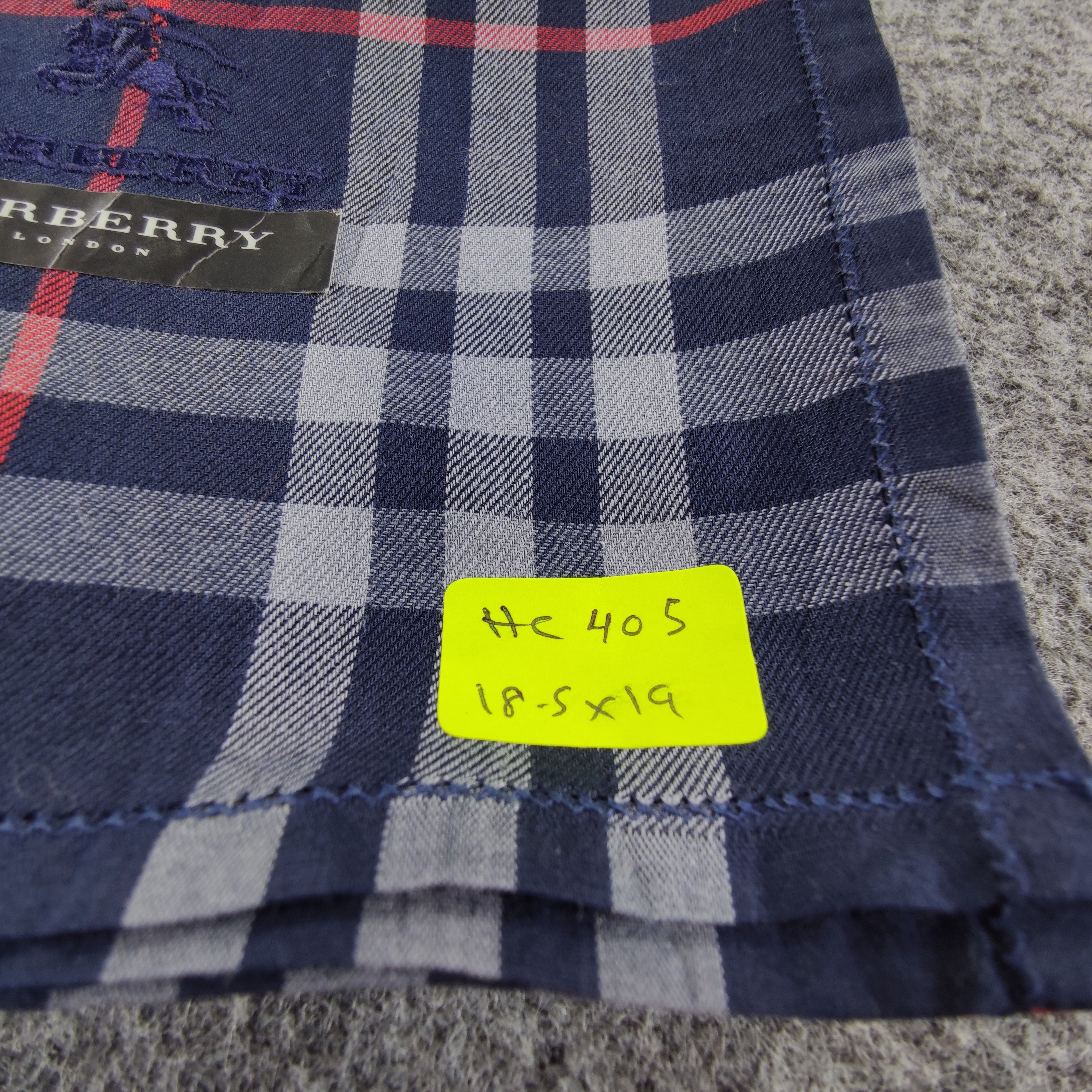 Burberry × Vintage Burberry Handkerchief/Neckerchief/Bandana HC405 Size ONE SIZE - 6 Thumbnail