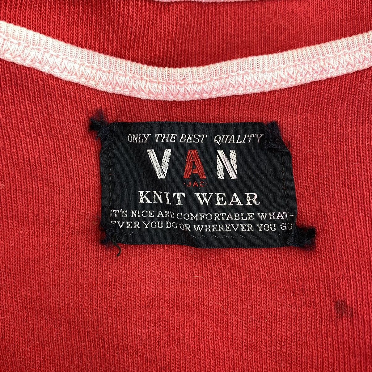 Van VAN JAC Knit Wear Slim Cut Short Sleeve Shirt Size XS / US 0-2 / IT 36-38 - 3 Thumbnail