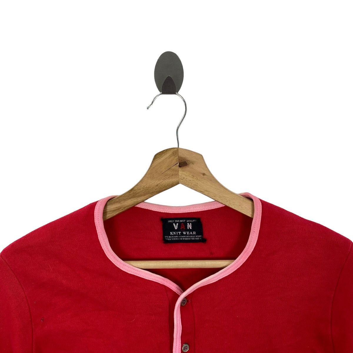 Van VAN JAC Knit Wear Slim Cut Short Sleeve Shirt Size XS / US 0-2 / IT 36-38 - 2 Thumbnail