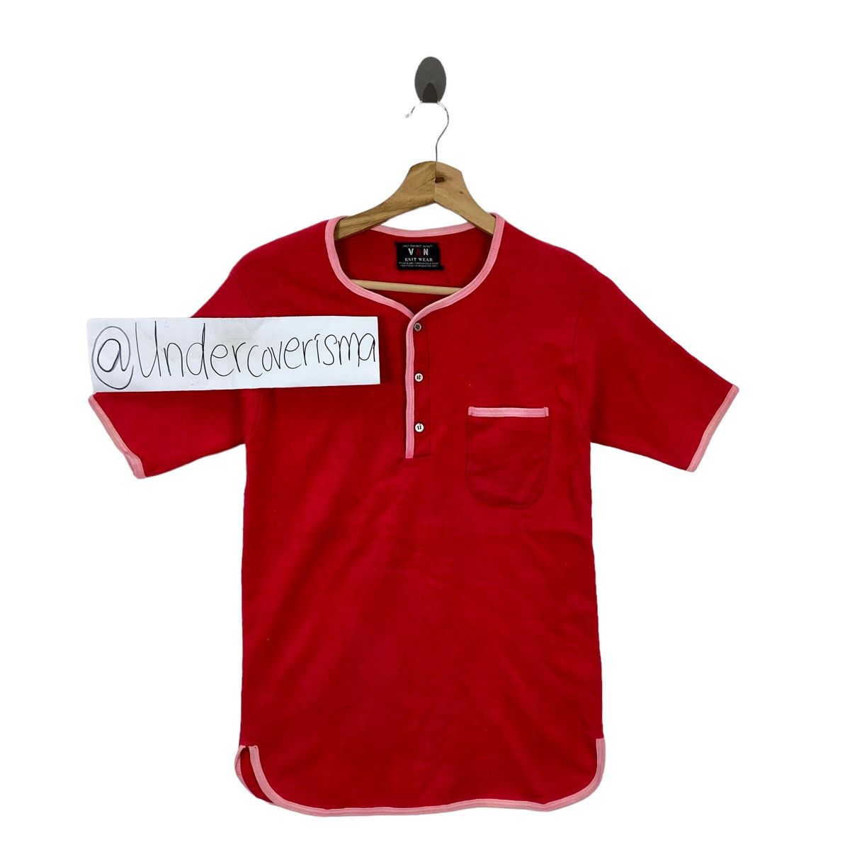 Van VAN JAC Knit Wear Slim Cut Short Sleeve Shirt Size XS / US 0-2 / IT 36-38 - 1 Thumbnail