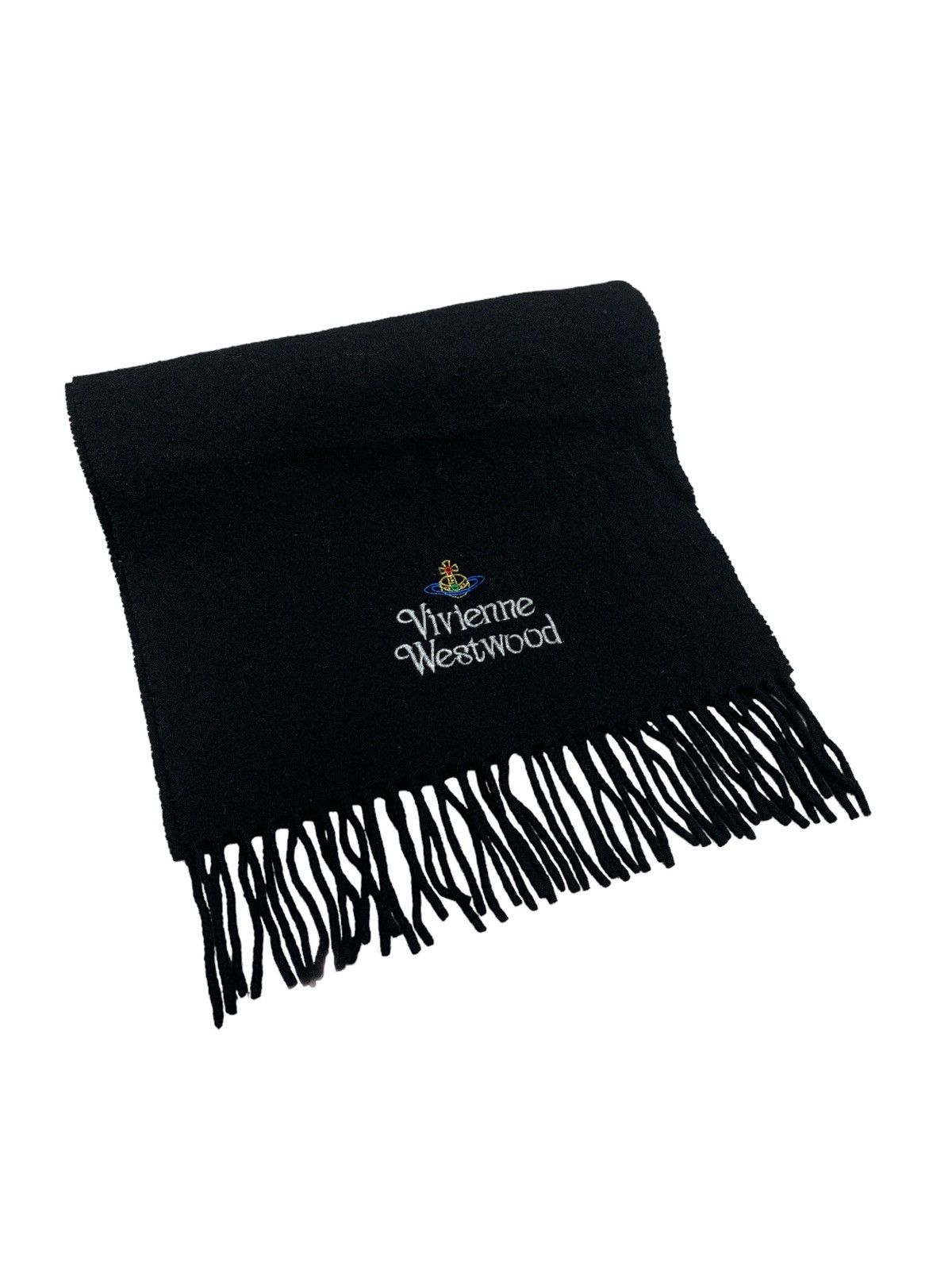 Other × Vintage × Vivienne Westwood VIVIENNE WESTWOOD ORB LANA WOOL SCARF MUFFLER Size ONE SIZE - 1 Thumbnail