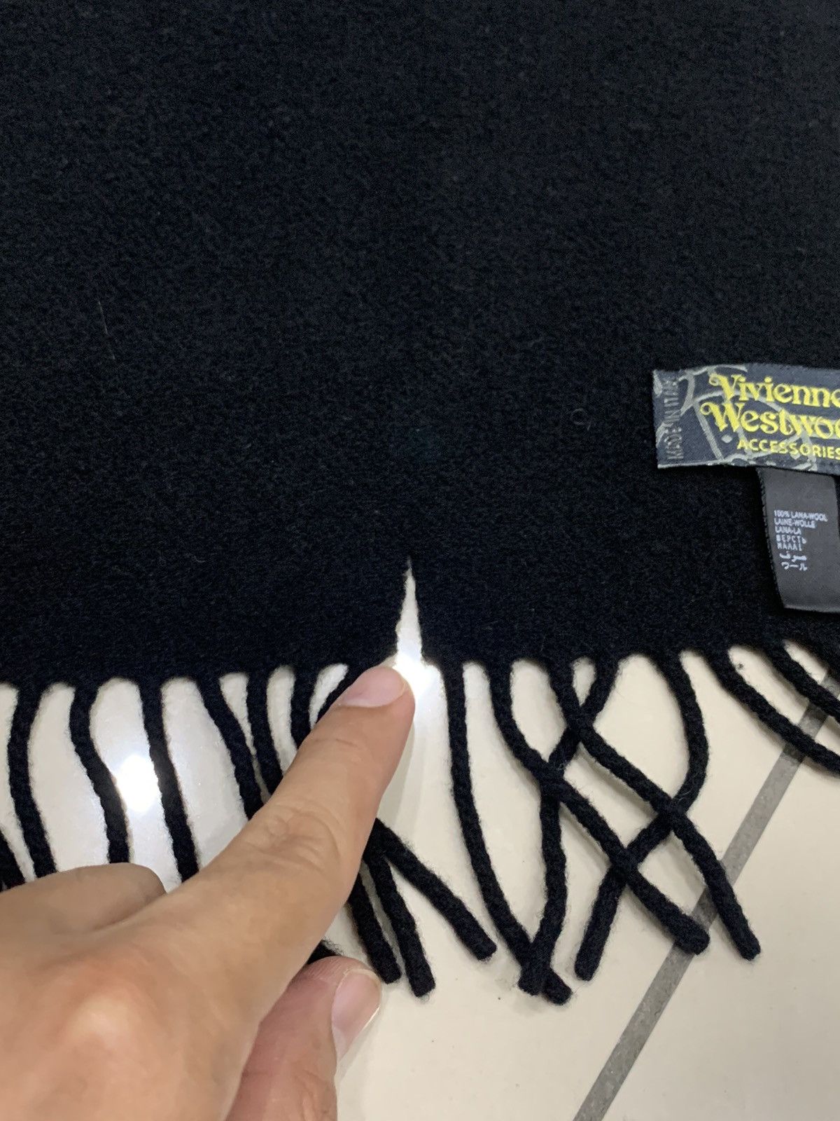 Other × Vintage × Vivienne Westwood VIVIENNE WESTWOOD ORB LANA WOOL SCARF MUFFLER Size ONE SIZE - 4 Thumbnail
