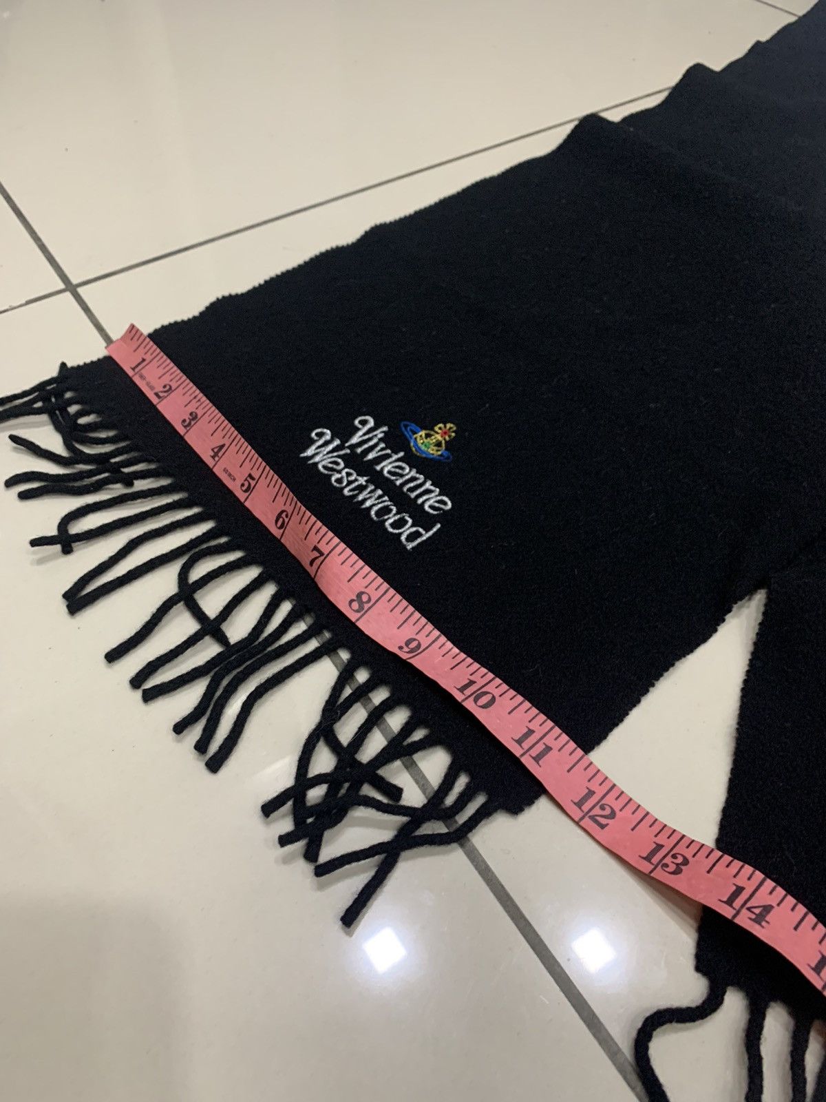 Other × Vintage × Vivienne Westwood VIVIENNE WESTWOOD ORB LANA WOOL SCARF MUFFLER Size ONE SIZE - 5 Thumbnail
