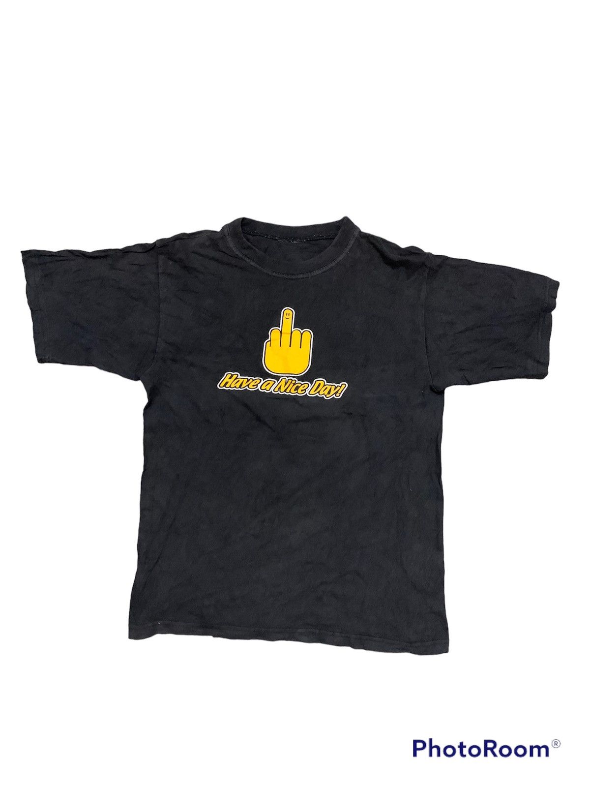 Seditionaries Nice Have A Nice Day Middle Finger T Shirt Size US L / EU 52-54 / 3 - 1 Thumbnail