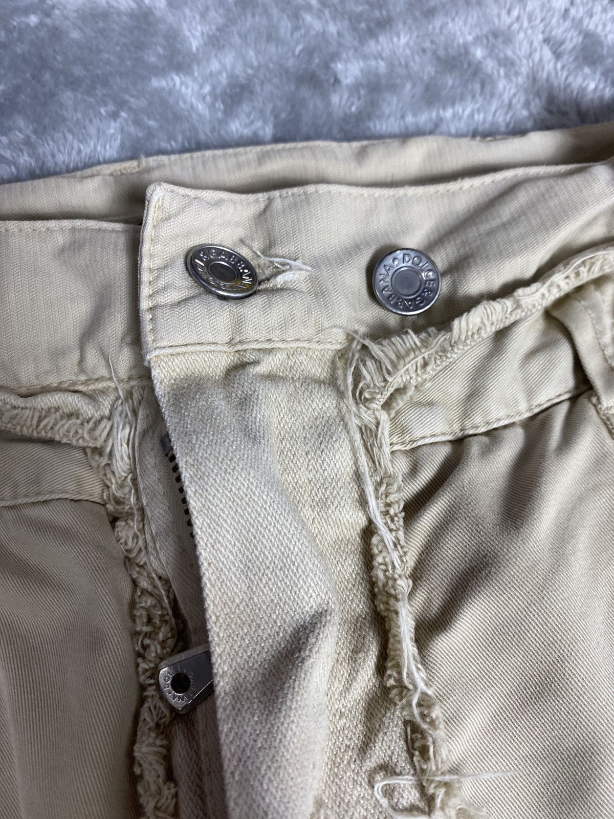 Dolce & Gabbana D&G Cargo Multipocket Distressed Pants. S0218 Size US 35 - 9 Thumbnail