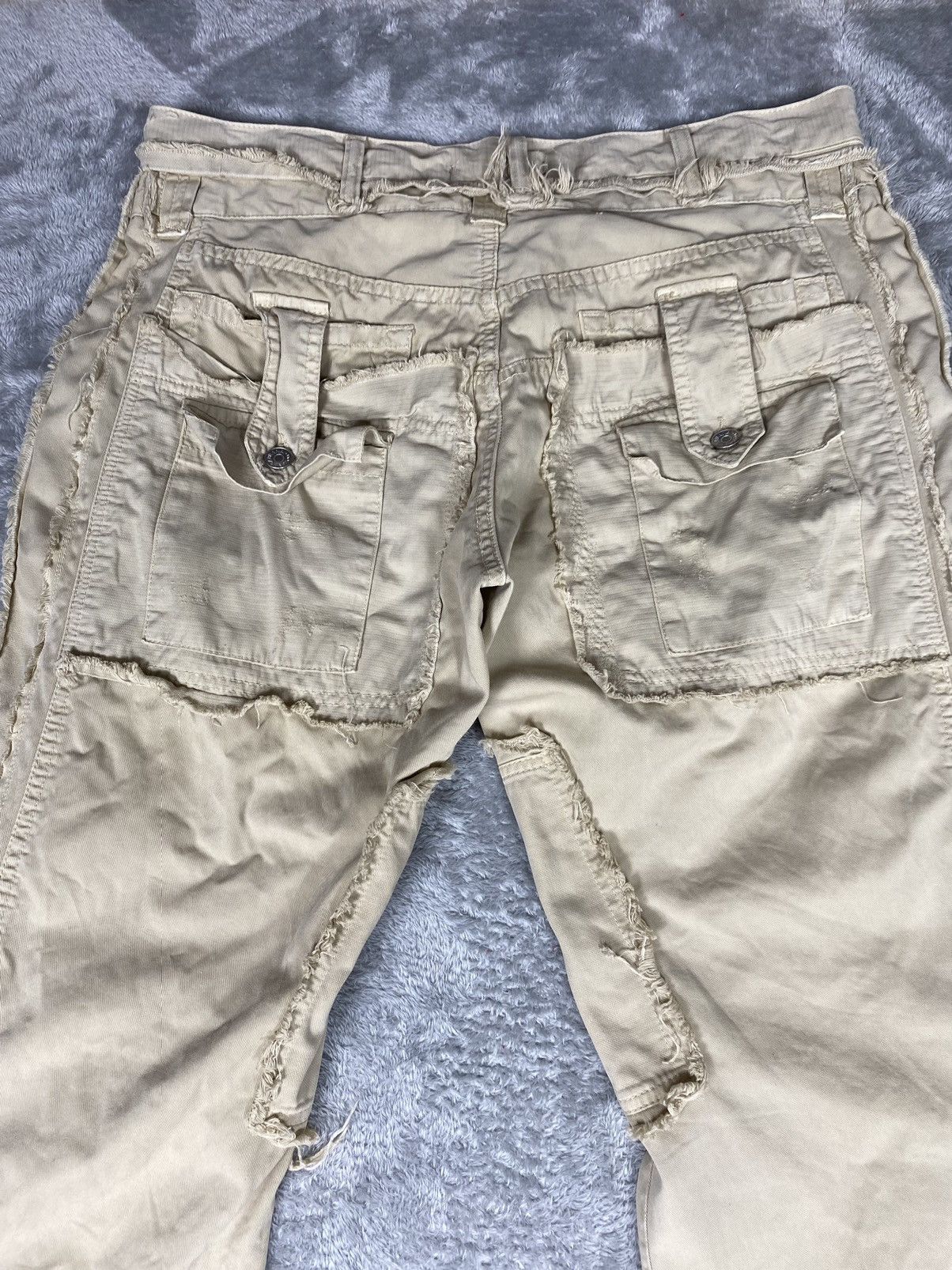Dolce & Gabbana D&G Cargo Multipocket Distressed Pants. S0218 Size US 35 - 21 Thumbnail
