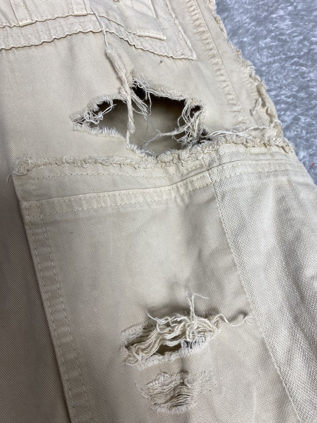 Dolce & Gabbana D&G Cargo Multipocket Distressed Pants. S0218 Size US 35 - 12 Thumbnail