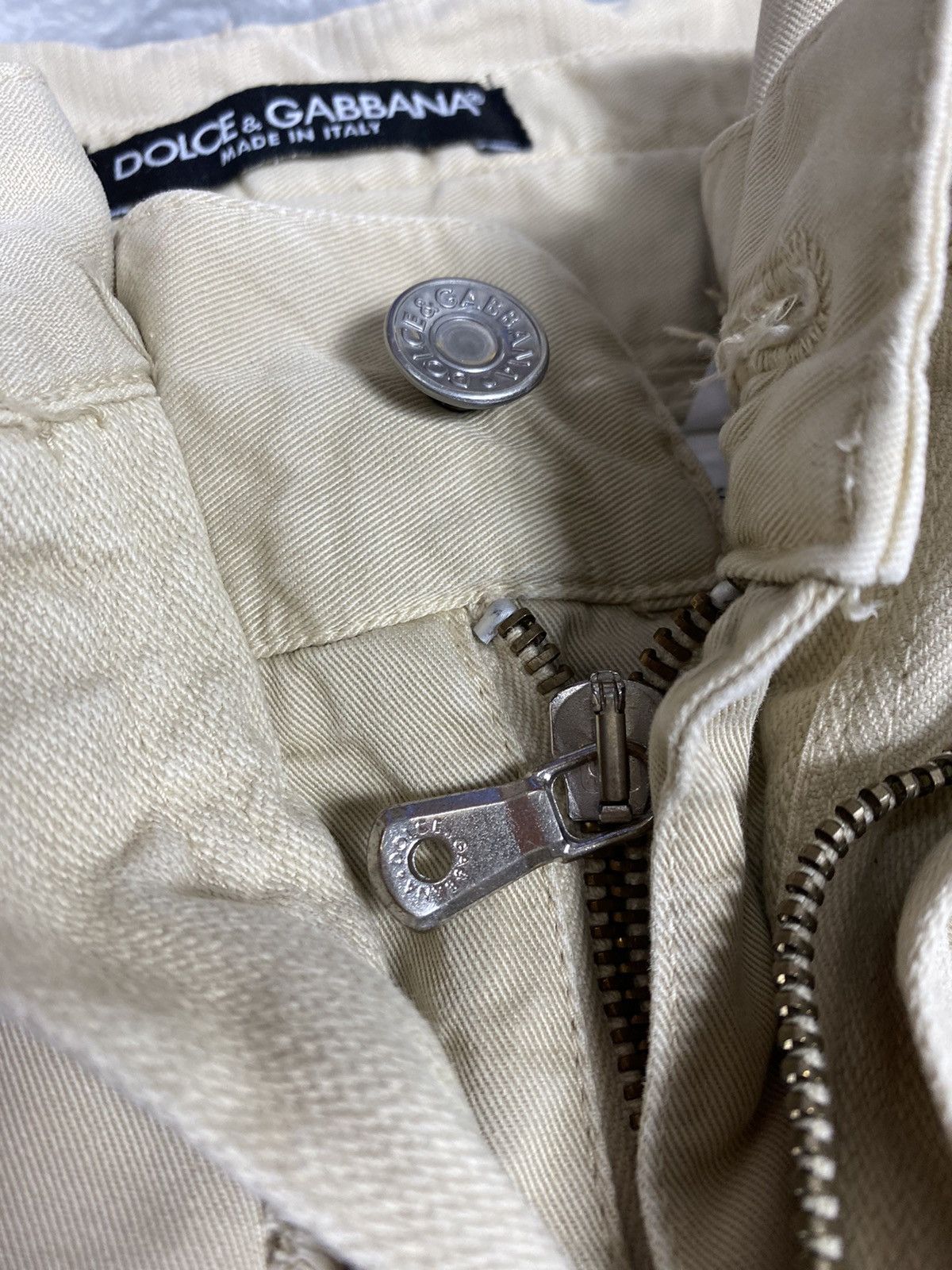 Dolce & Gabbana D&G Cargo Multipocket Distressed Pants. S0218 Size US 35 - 13 Thumbnail