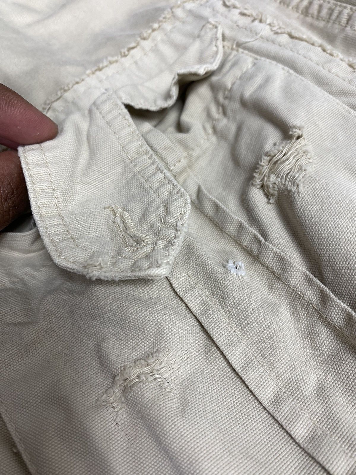 Dolce & Gabbana D&G Cargo Multipocket Distressed Pants. S0218 Size US 35 - 8 Thumbnail