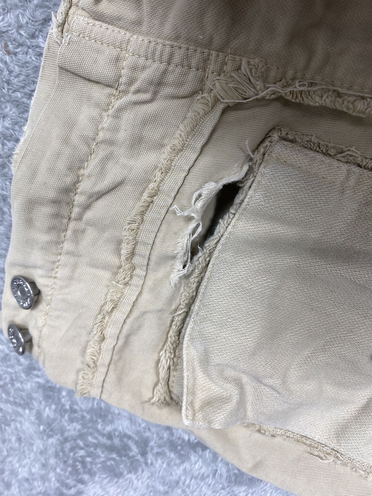 Dolce & Gabbana D&G Cargo Multipocket Distressed Pants. S0218 Size US 35 - 23 Thumbnail