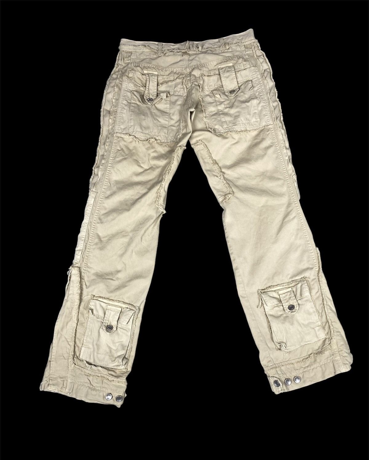 Dolce & Gabbana D&G Cargo Multipocket Distressed Pants. S0218 Size US 35 - 2 Thumbnail