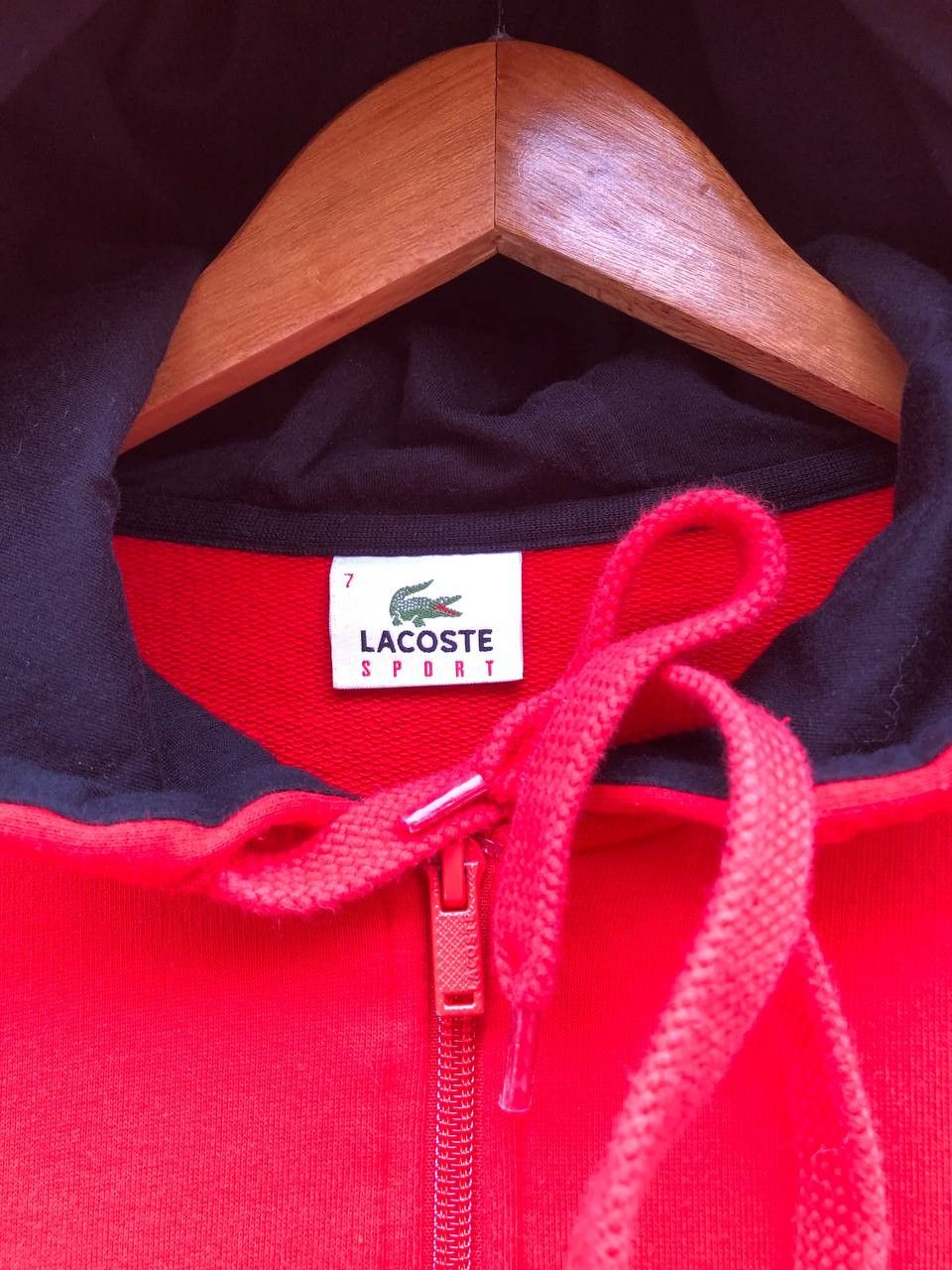 Lacoste Vintage Lacoste Hoodie Small Logo Size US XL / EU 56 / 4 - 5 Thumbnail