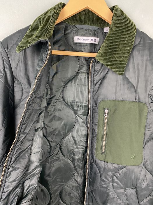 Uniqlo jw anderson quilted sales jacket