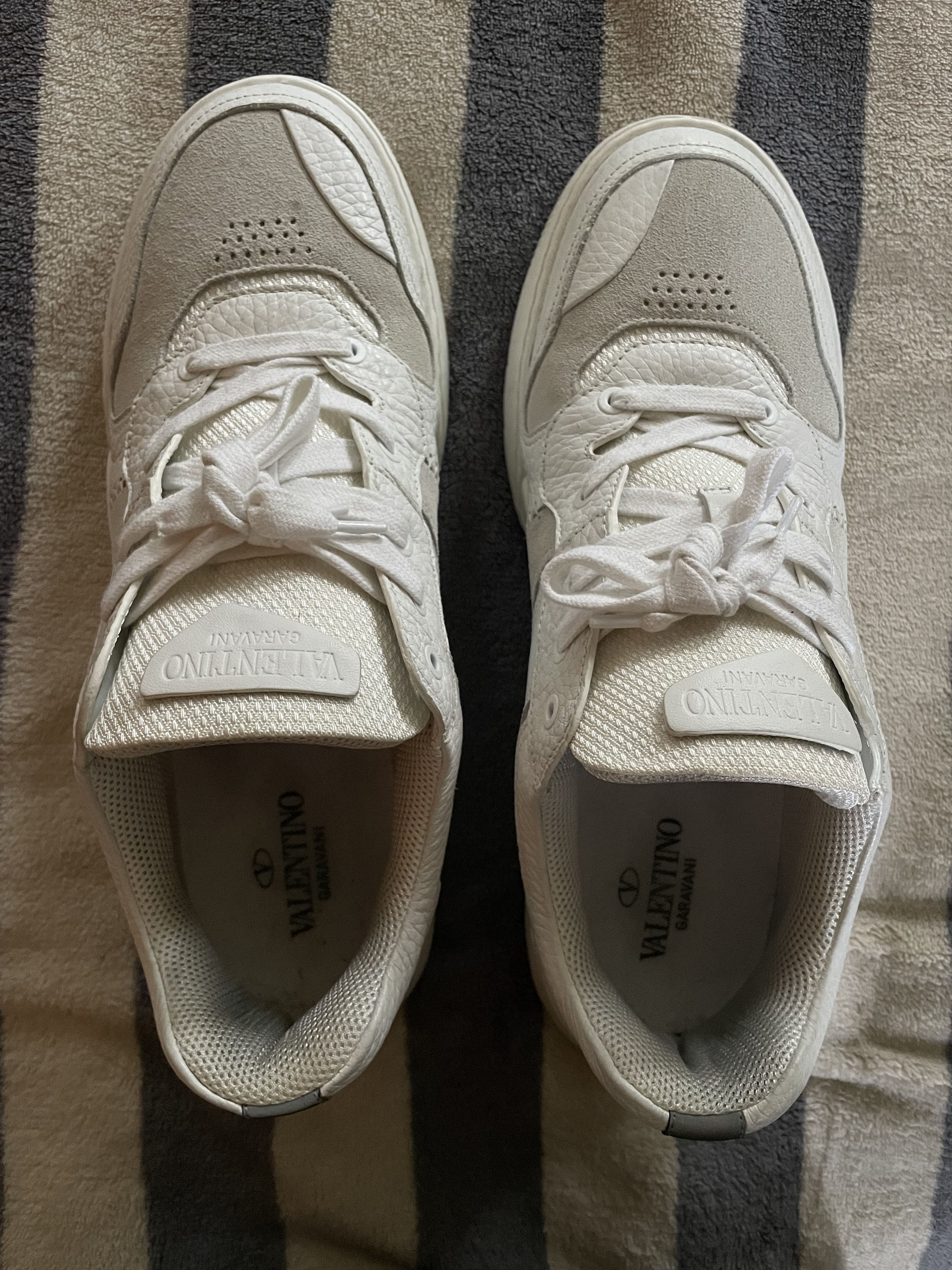 Valentino Valentino Garavani White VLTN sneaker Size US 11.5 / EU 44-45 - 1 Thumbnail